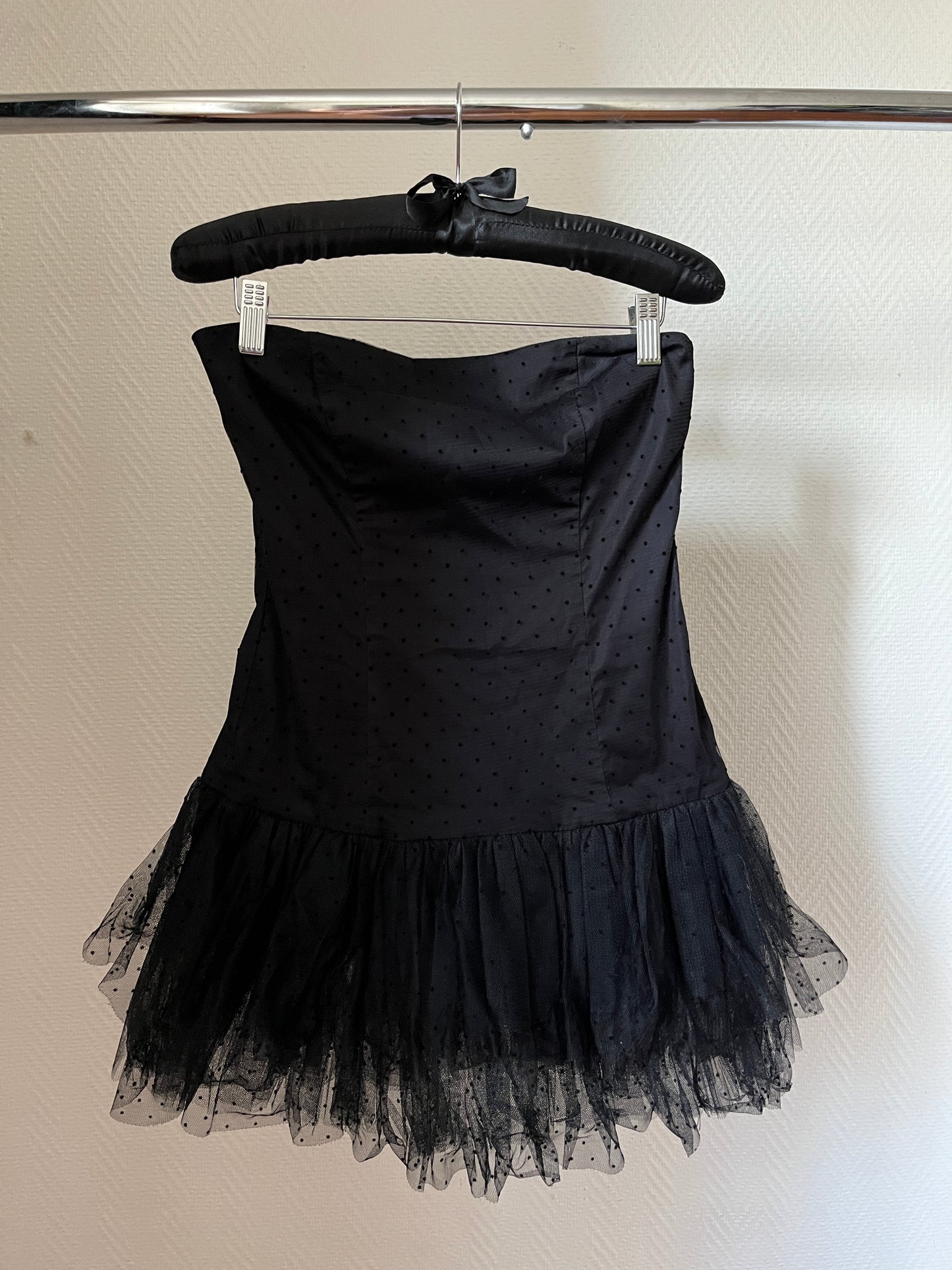 Vintage ballerina style bustier dress