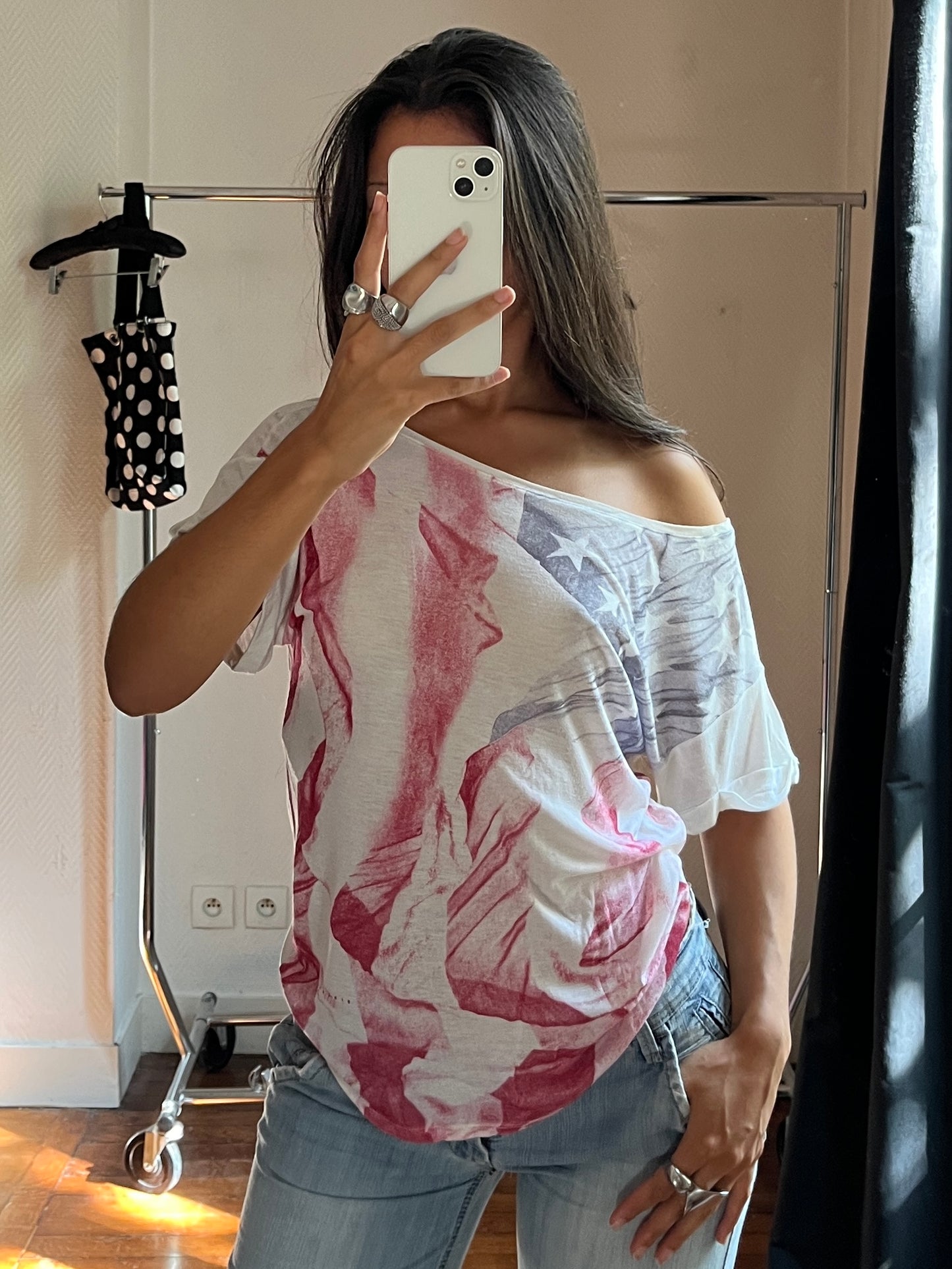 Vintage flag top