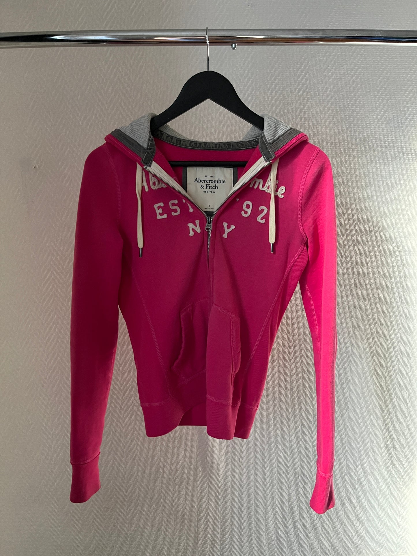 Vintage A&F pink jacket