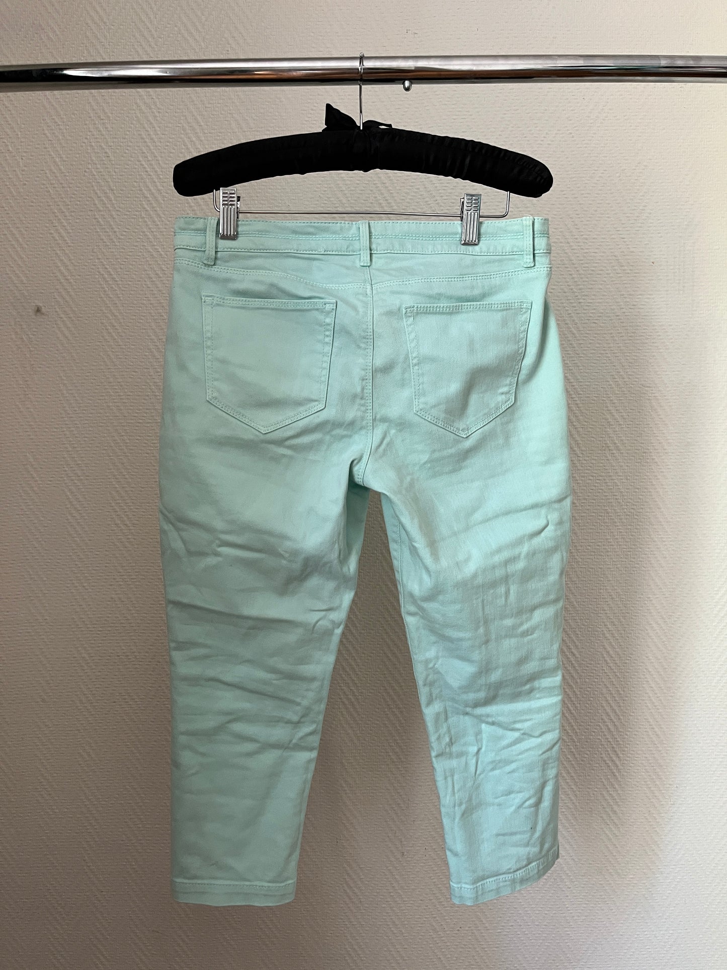 Vintage mint capri pants
