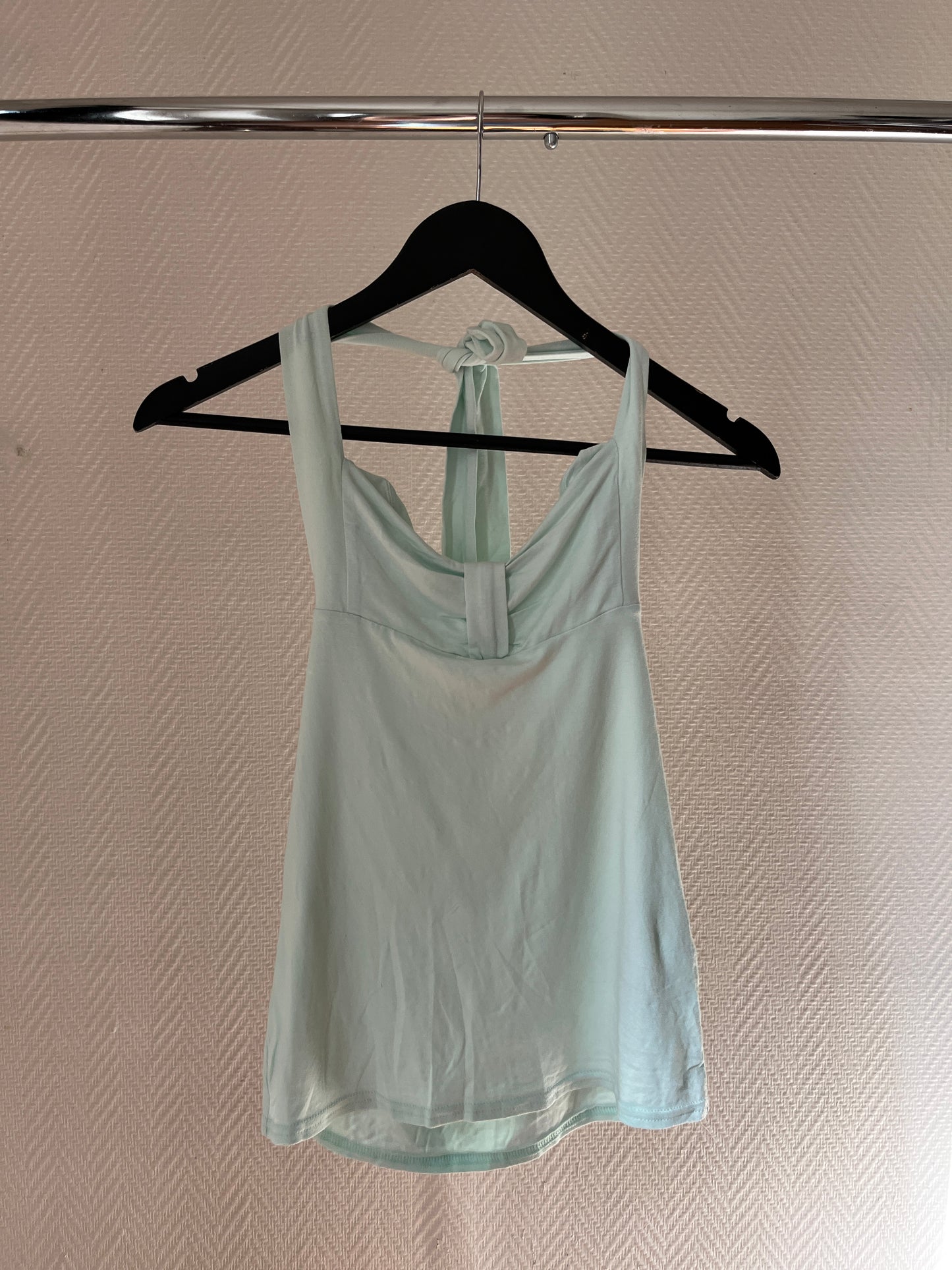 Vintage mint halter top