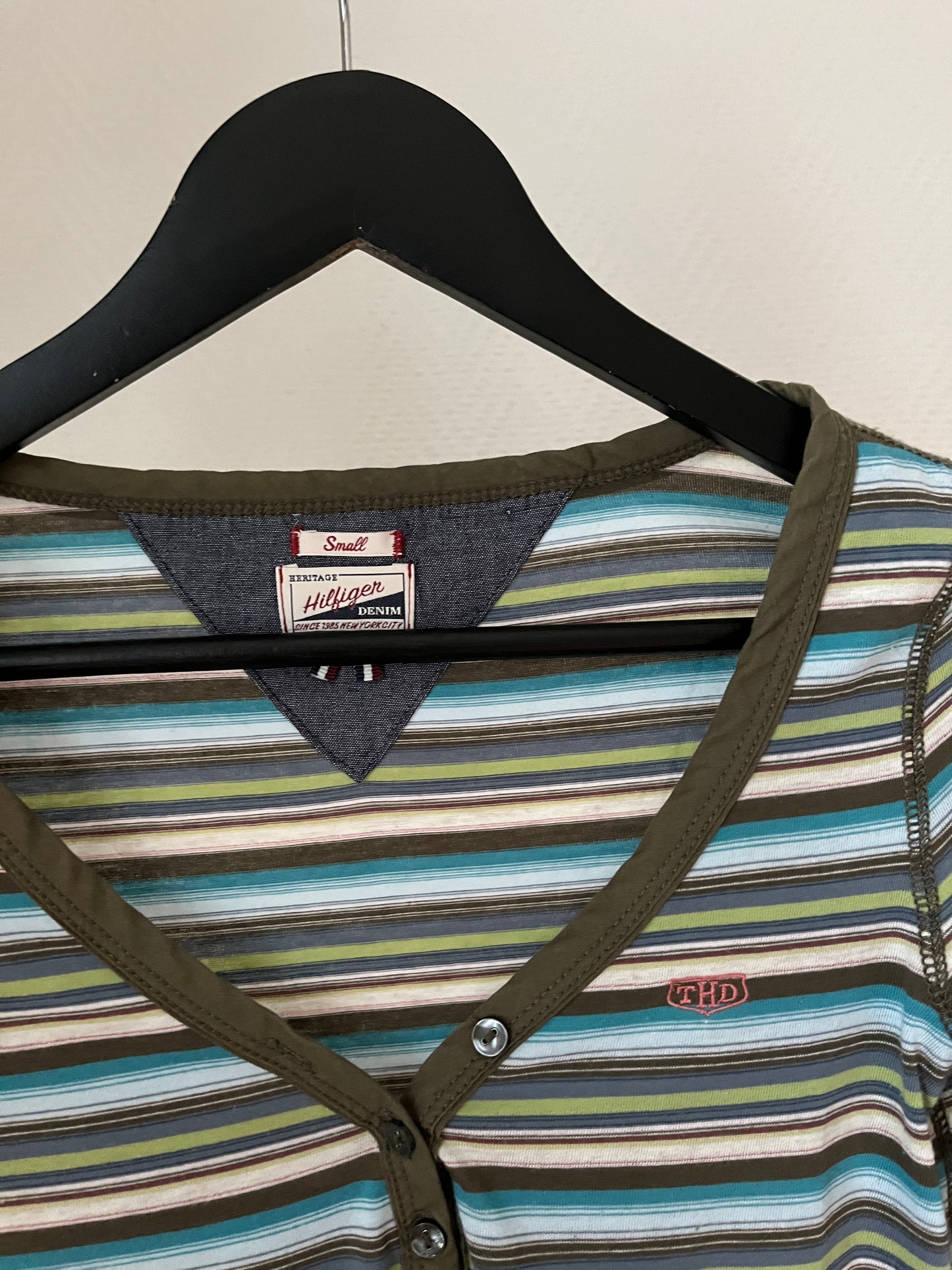 Vintage Tommy striped top