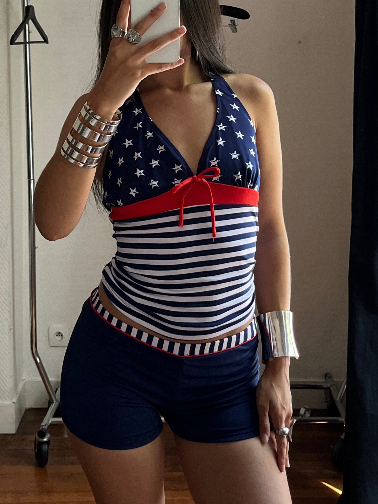 Vintage beach twin set