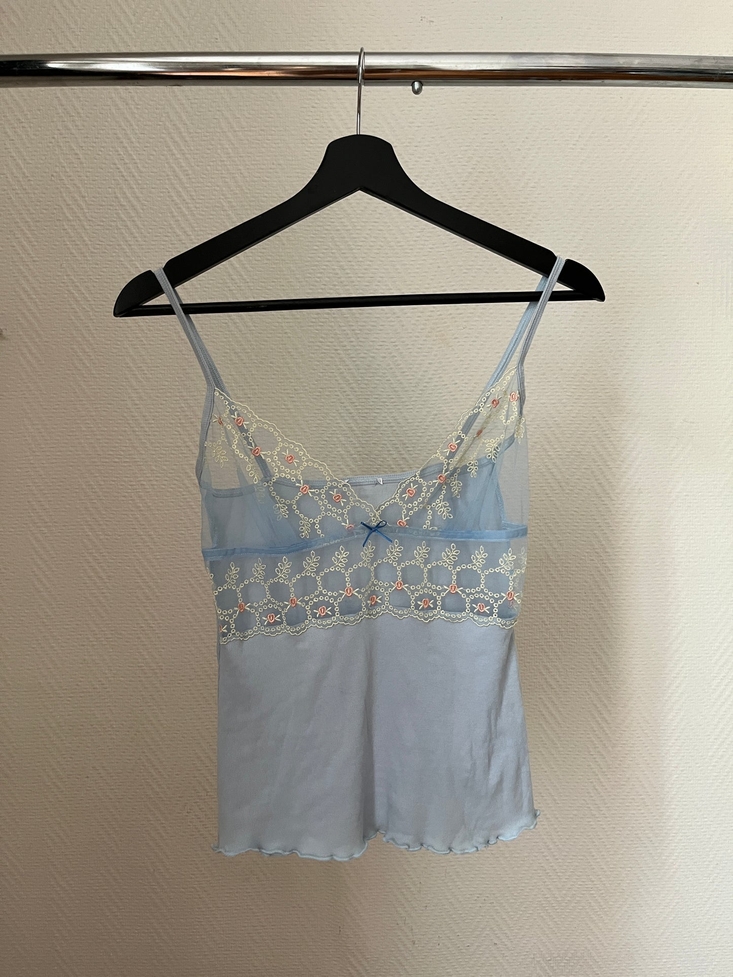 Vintage see-through cami top