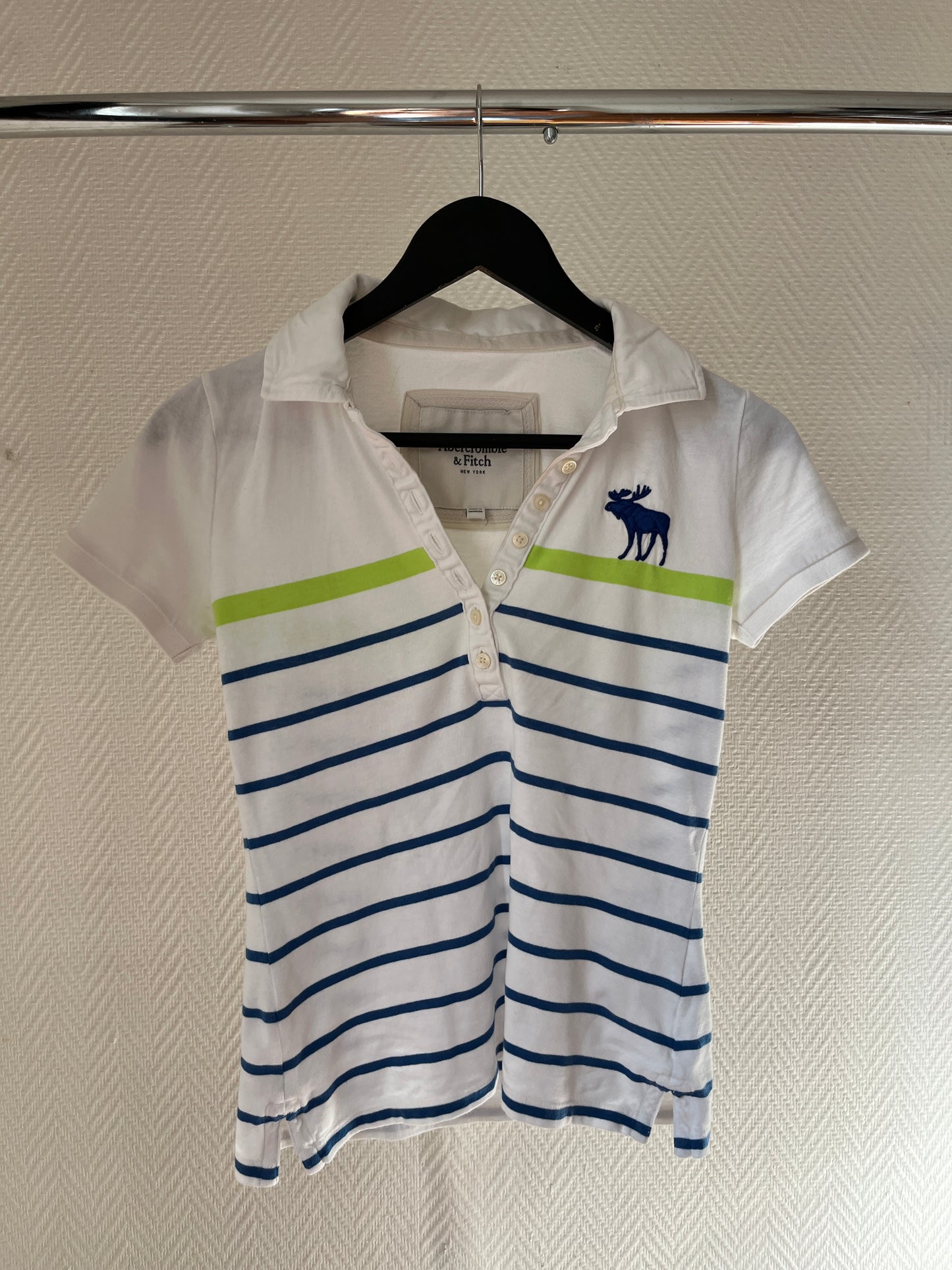 Vintage A&F striped polo