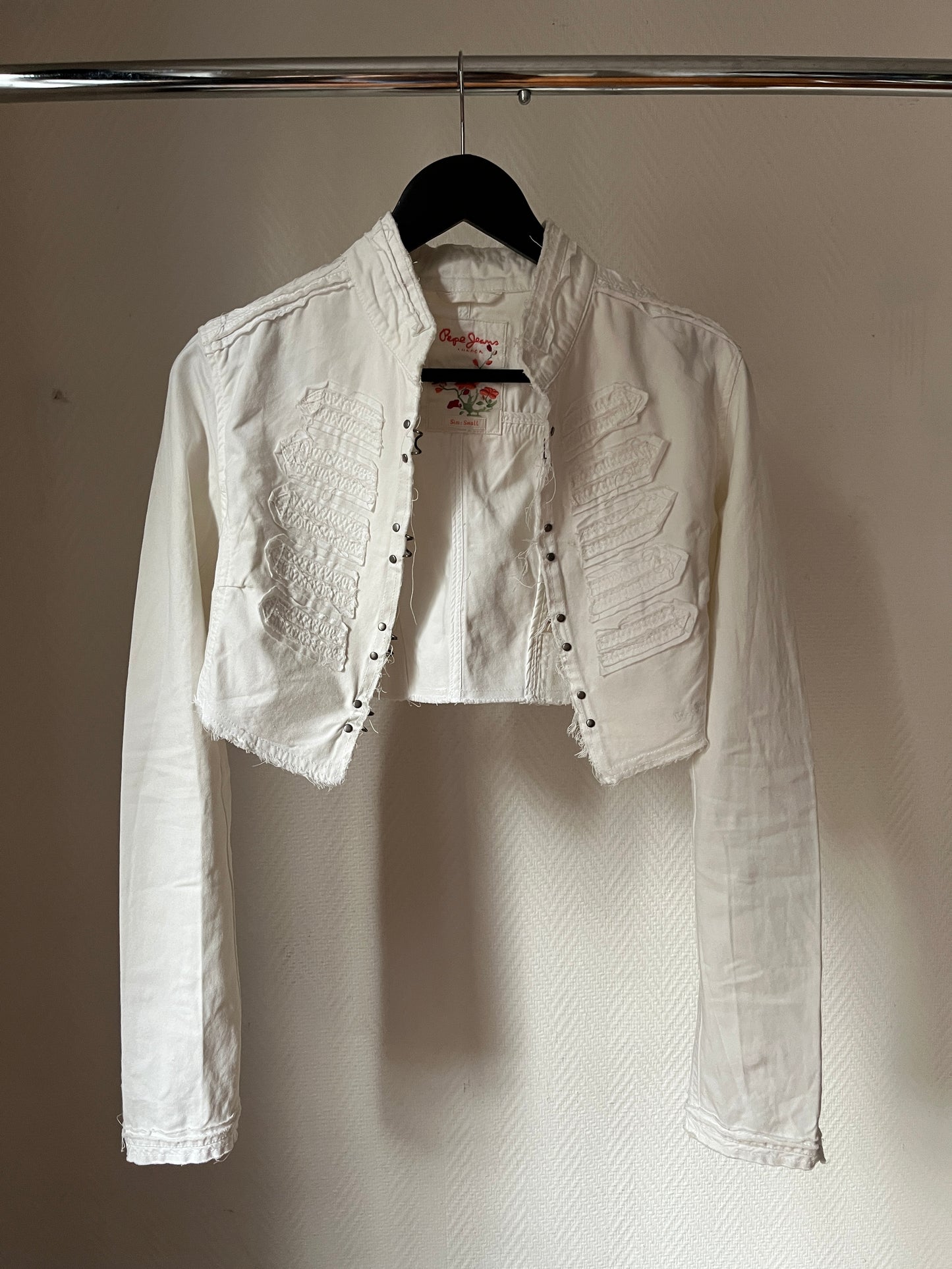 Vintage Pepe Jeans officer short jacket