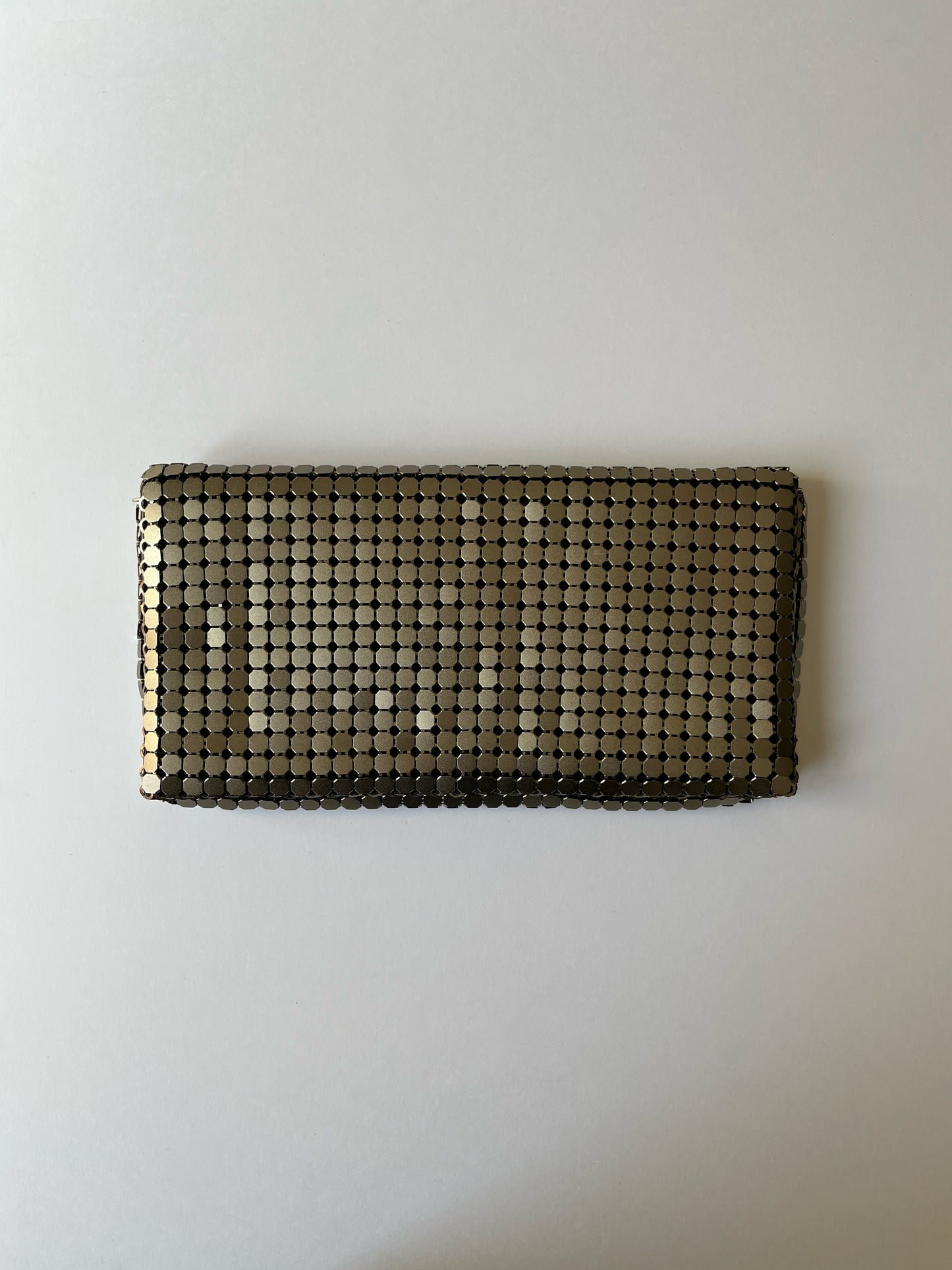 Vintage gold sequins pouch
