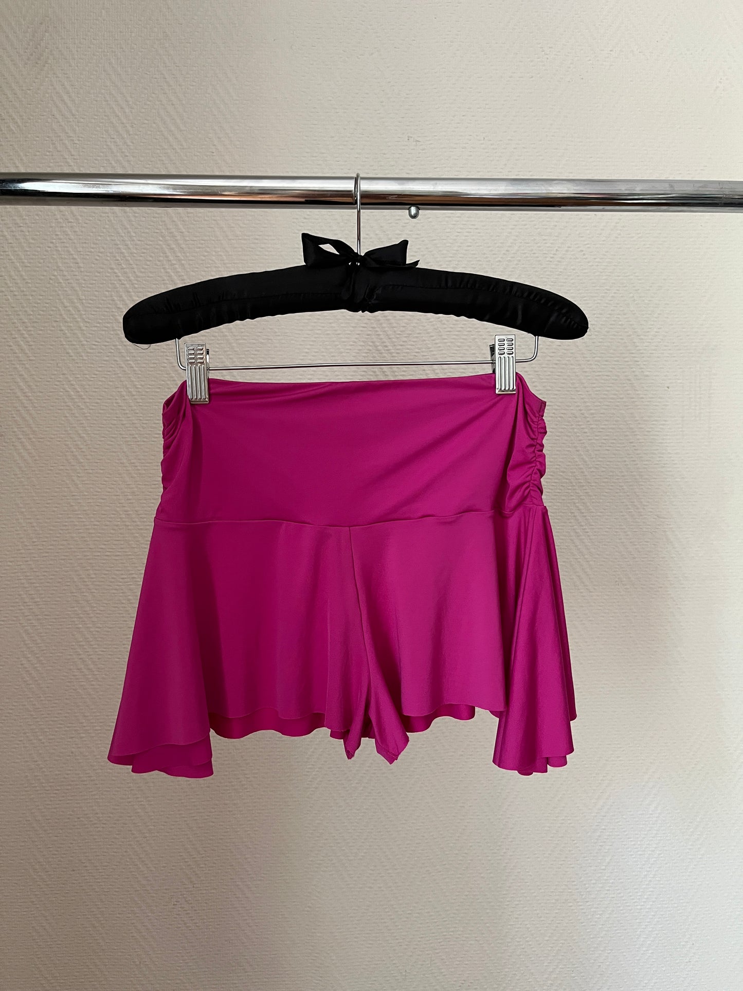 Vintage flared beach shorts