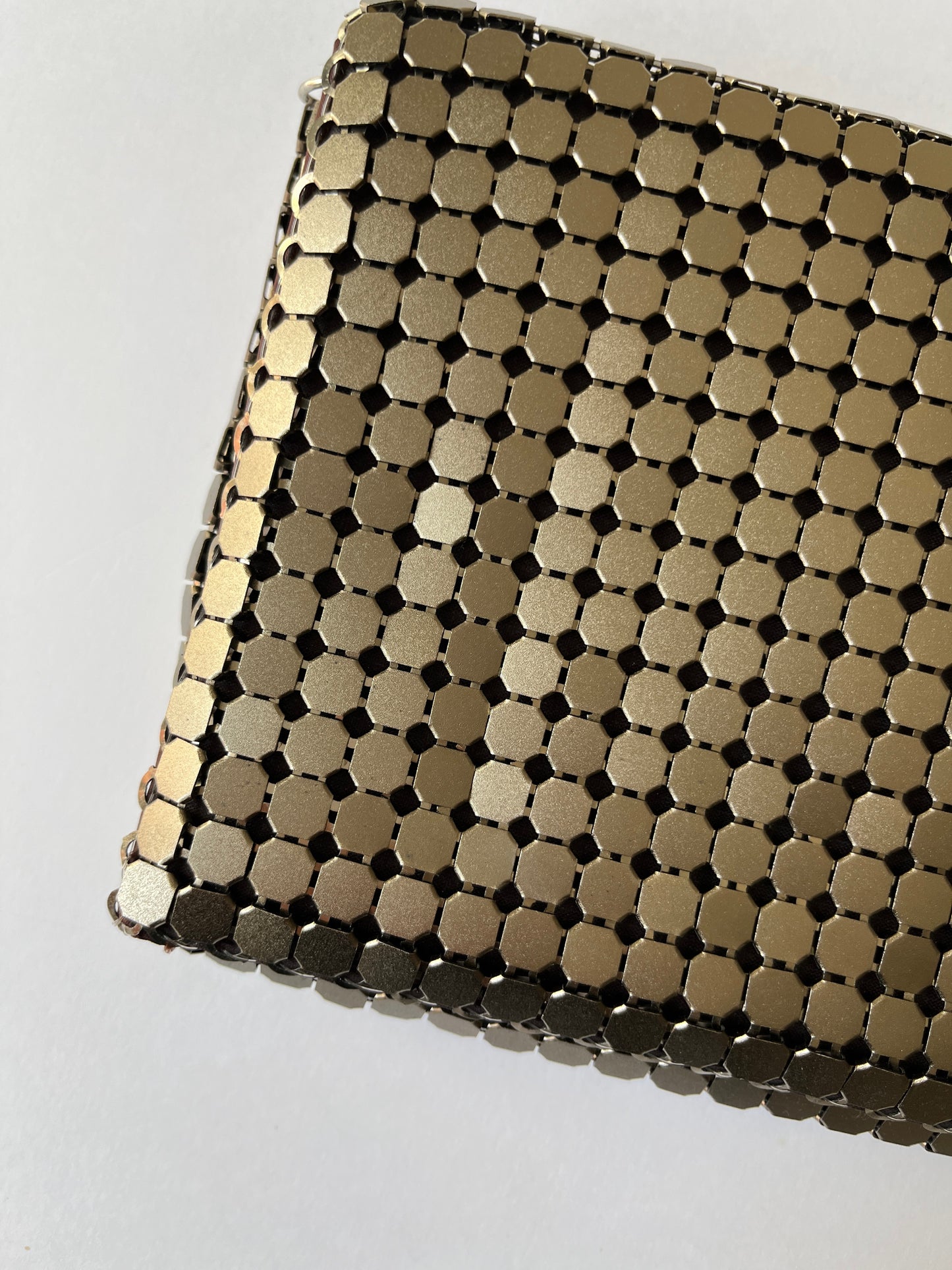 Vintage gold sequins pouch