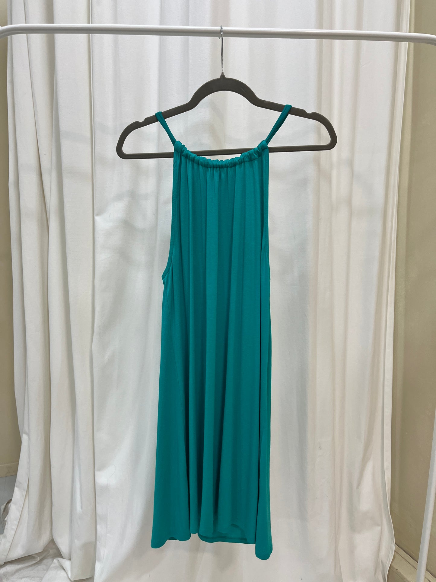 Vintage turquoise summer dress