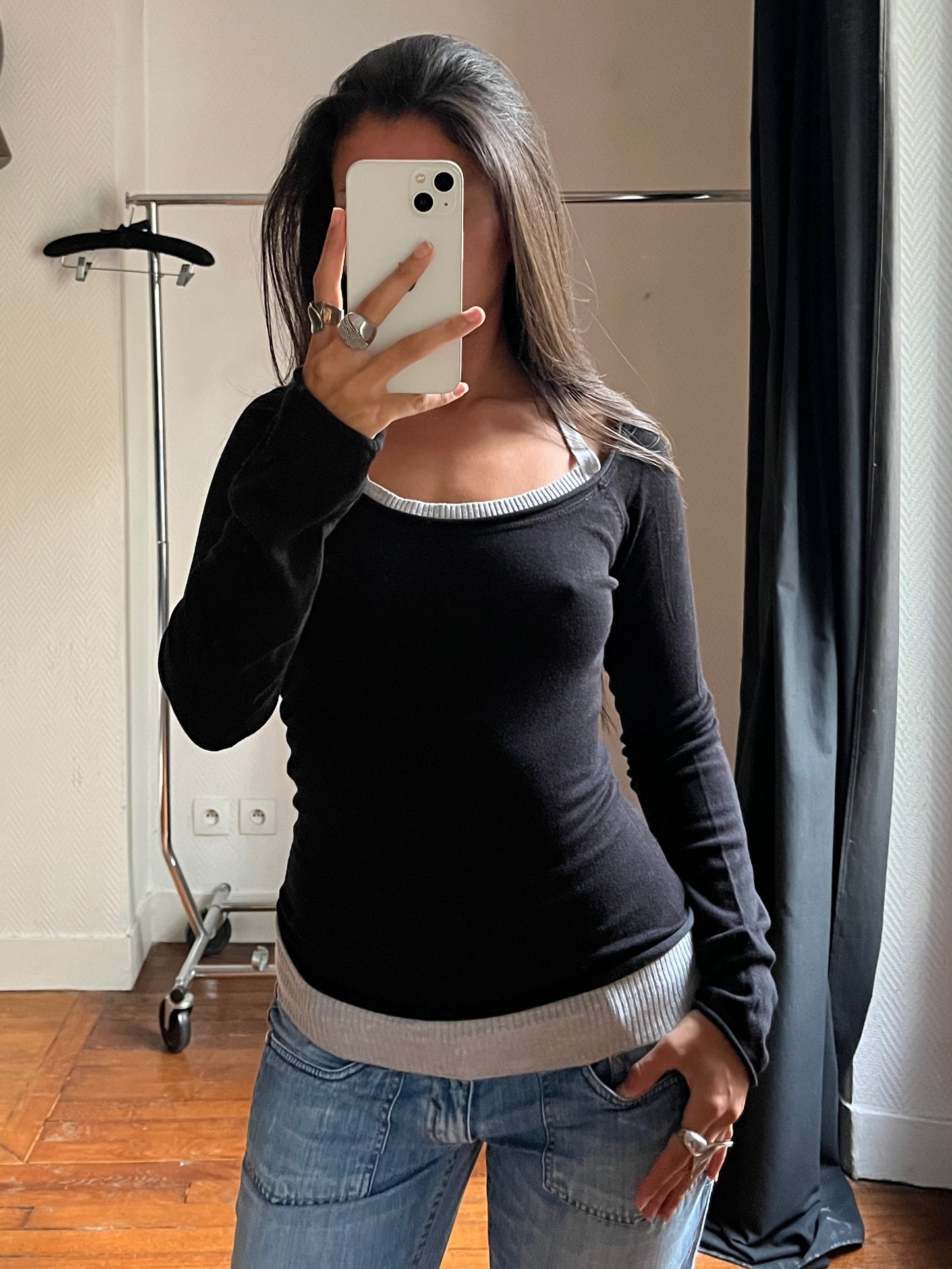 Vintage 2 in 1 top