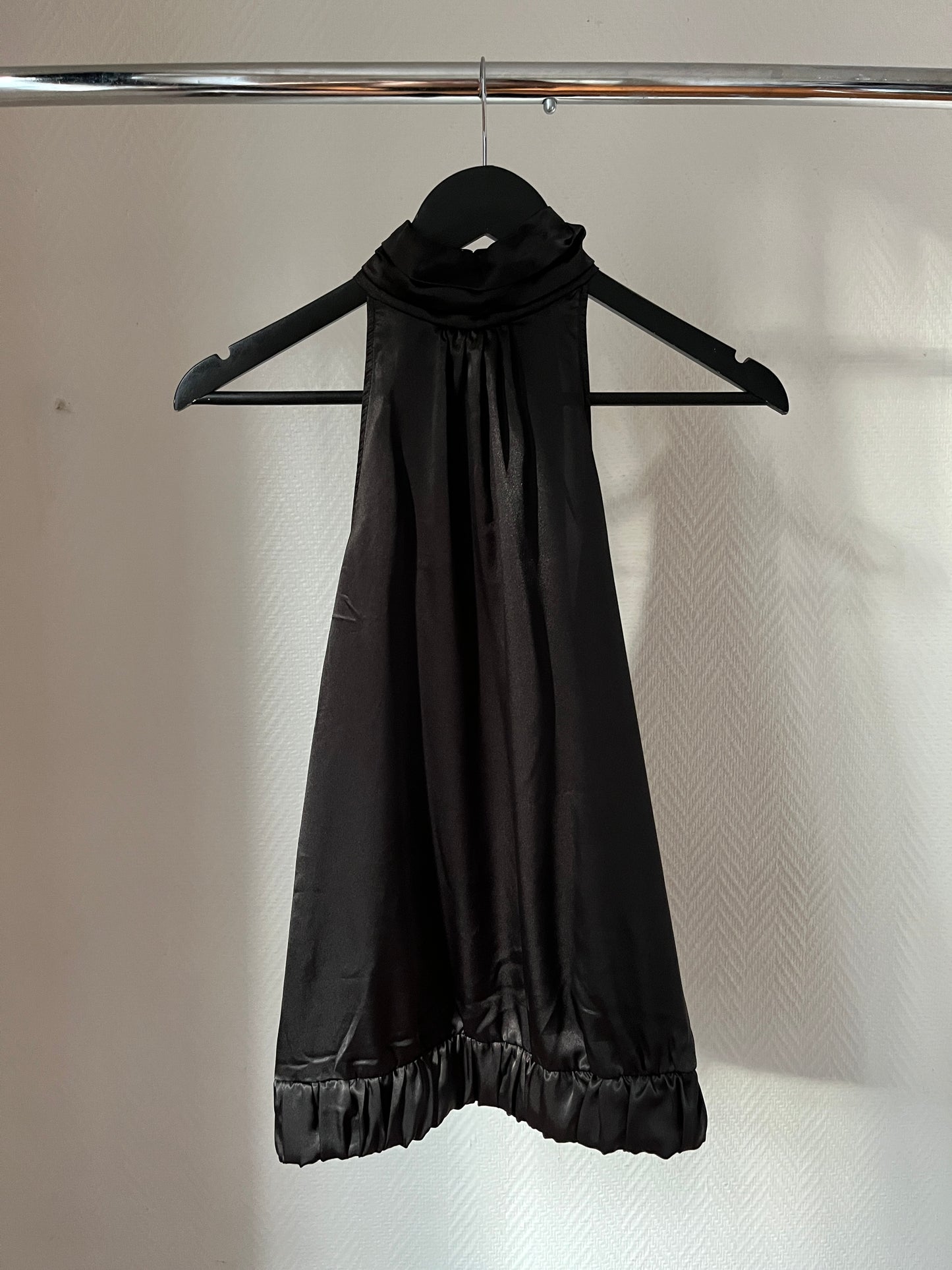 Vintage satin party top