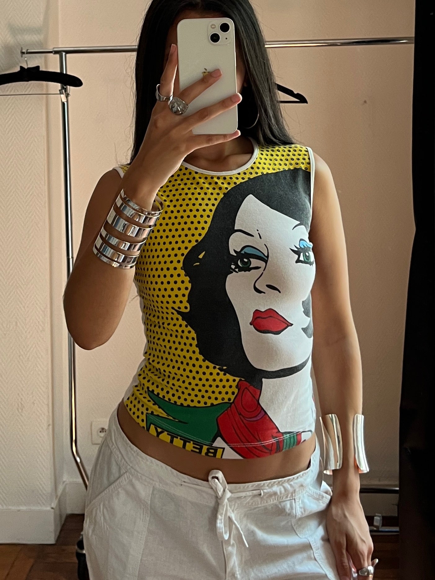 Vintage retro tank top