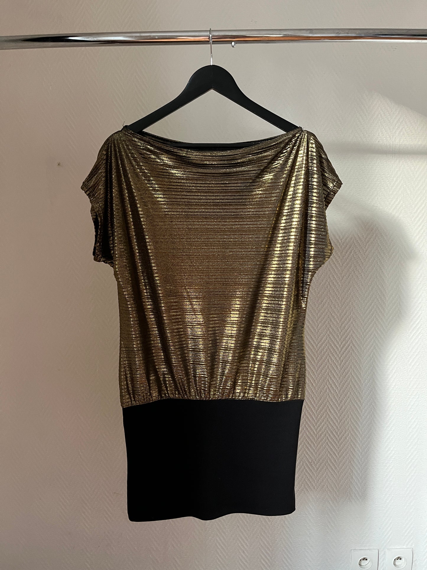 Vintage gold party dress