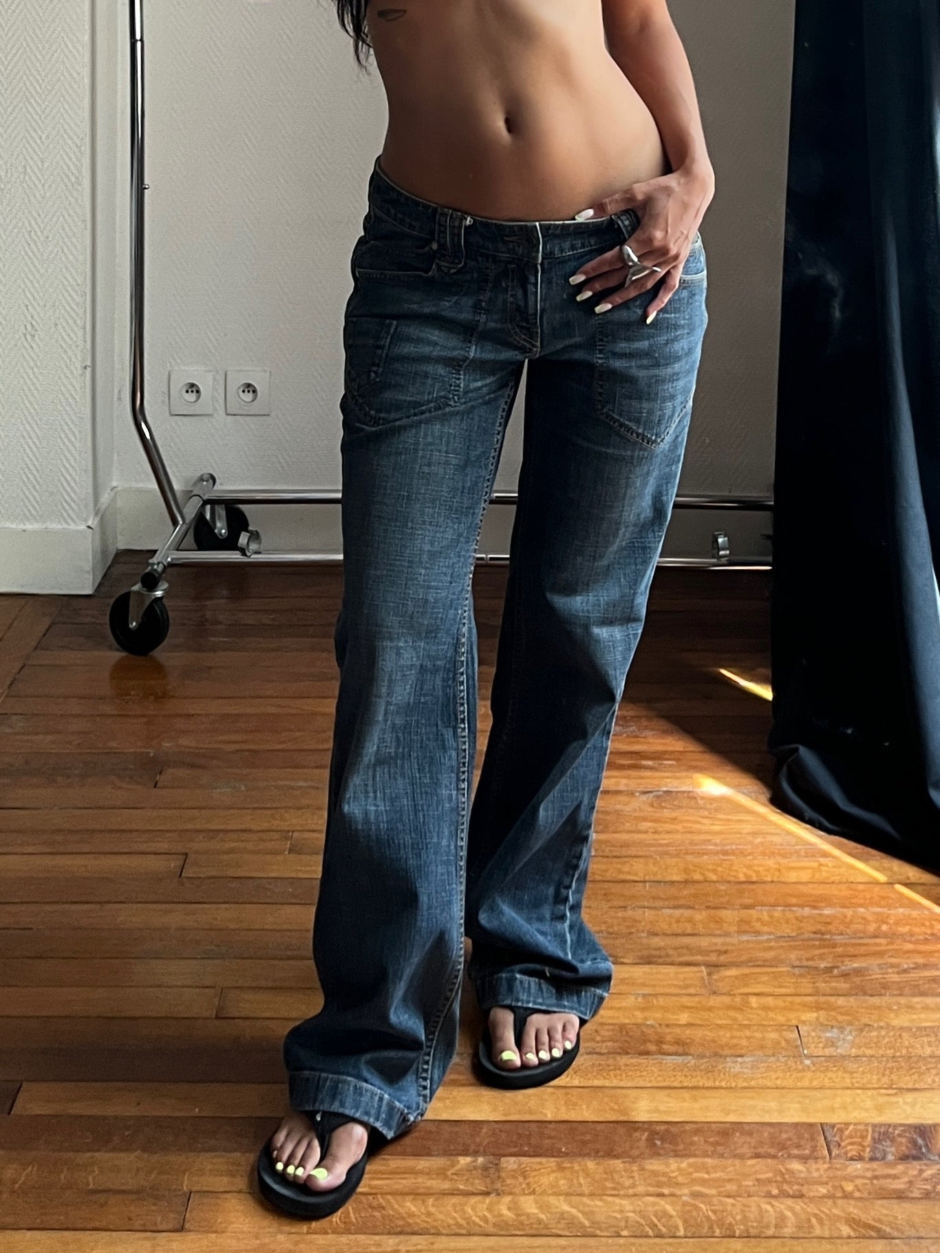 Vintage low raised jeans