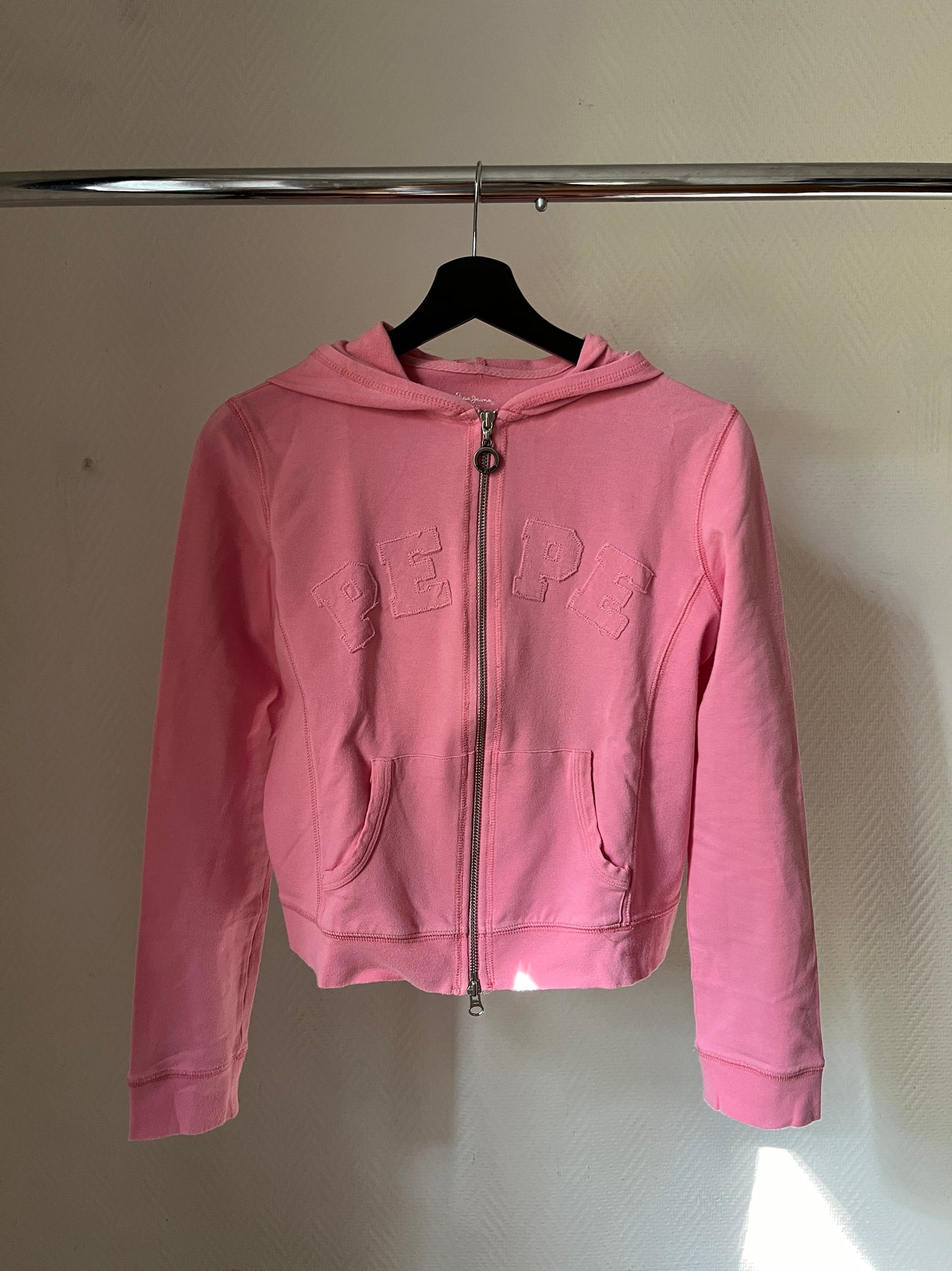 Vintage Pepe Jeans pink zip up jacket