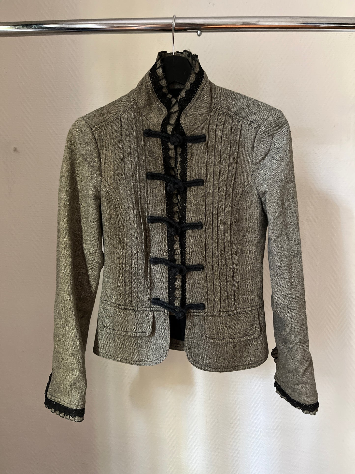 Vintage grey officier jacket