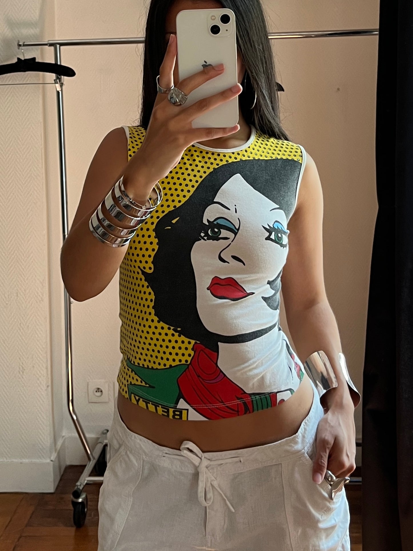 Vintage retro tank top