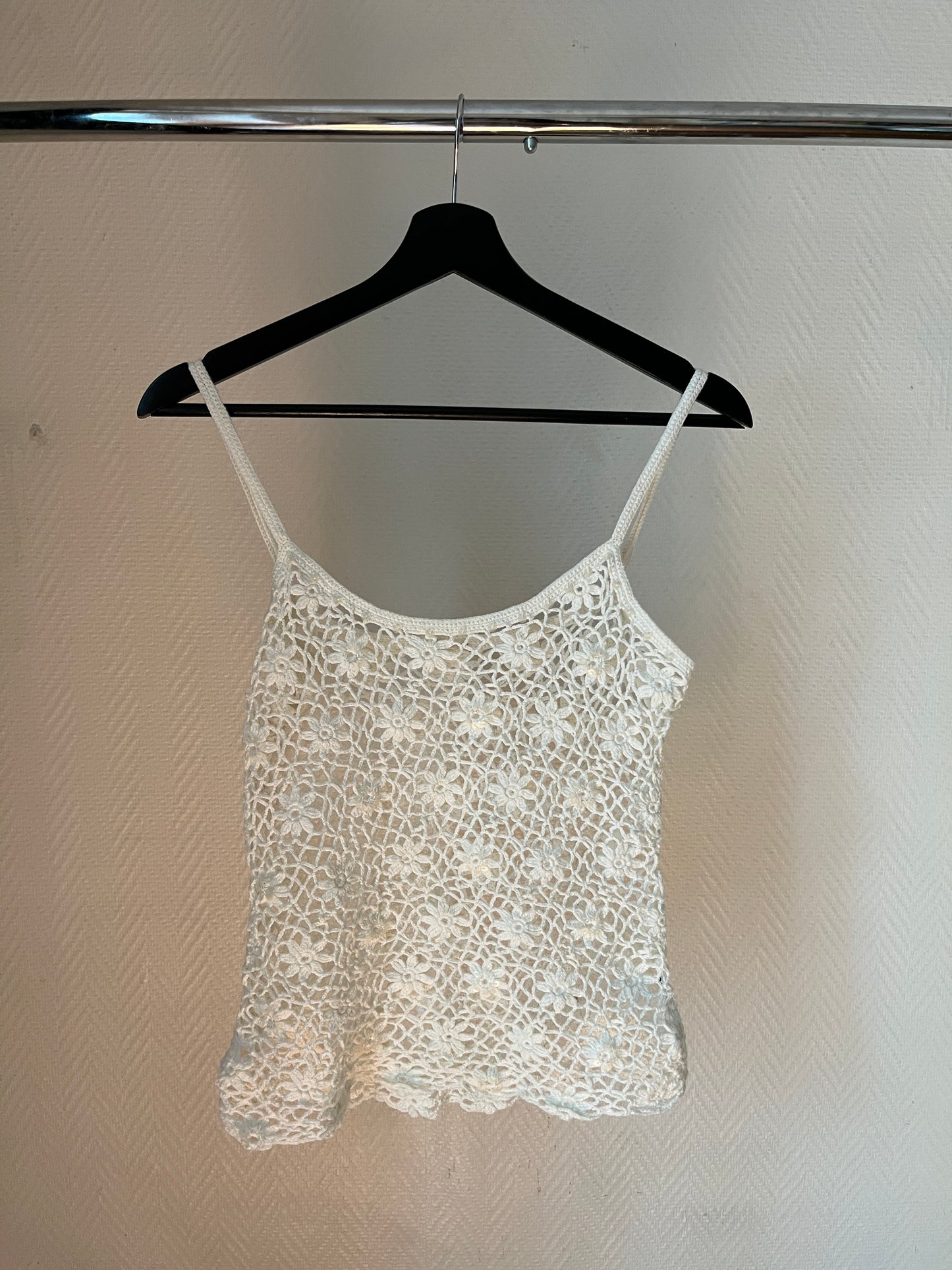 Vintage crochet beach top