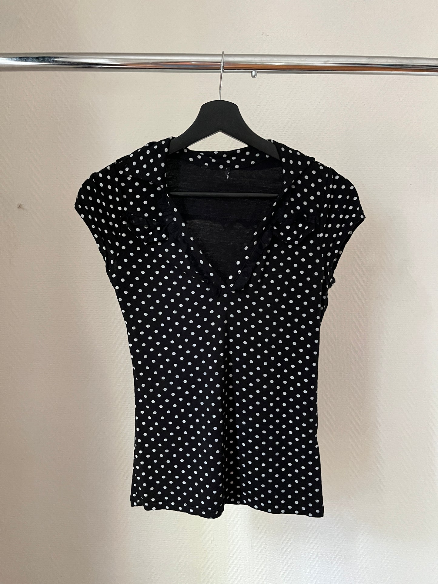 Vintage polka dot top