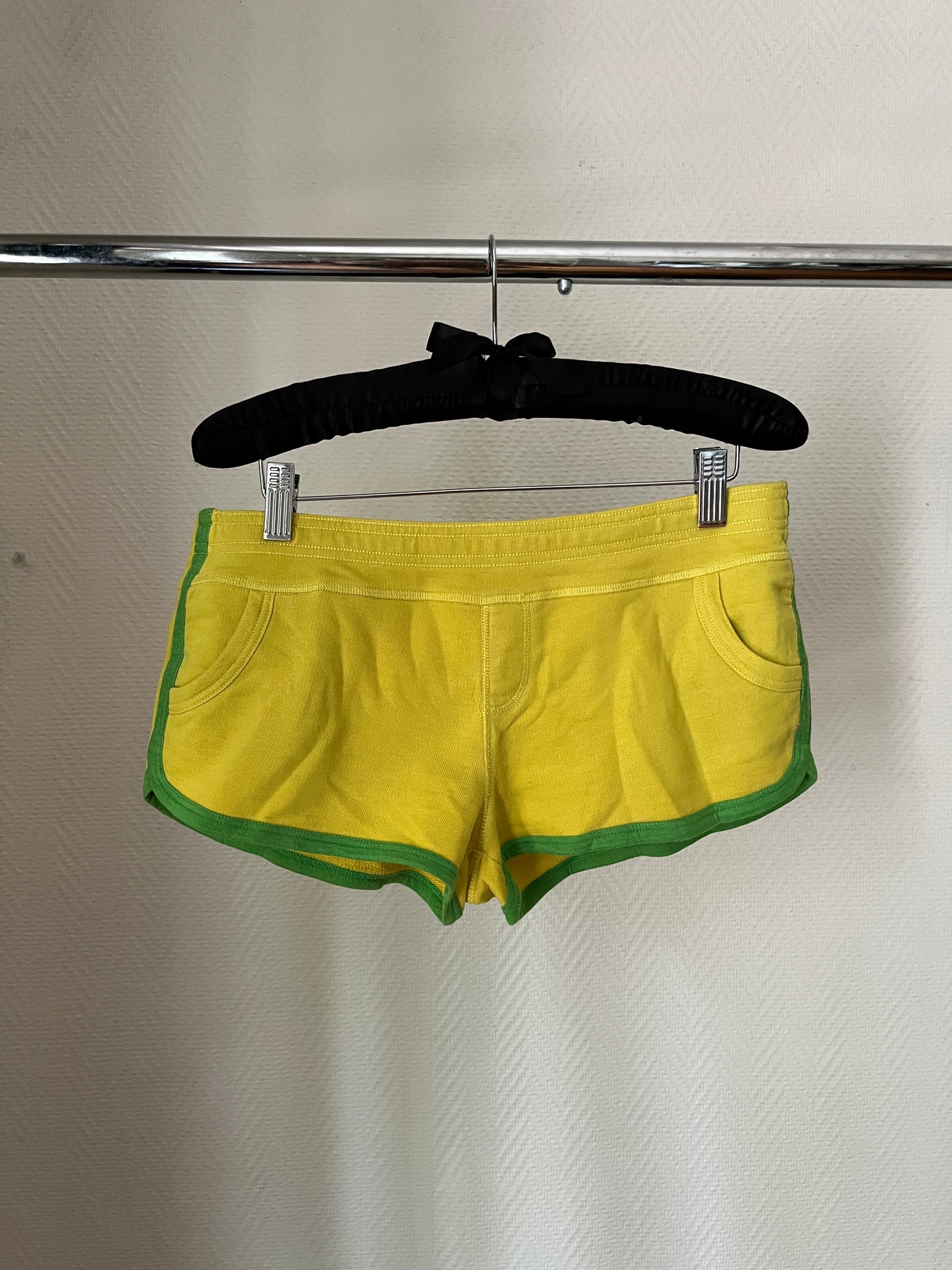 Vintage yellow beach shorts