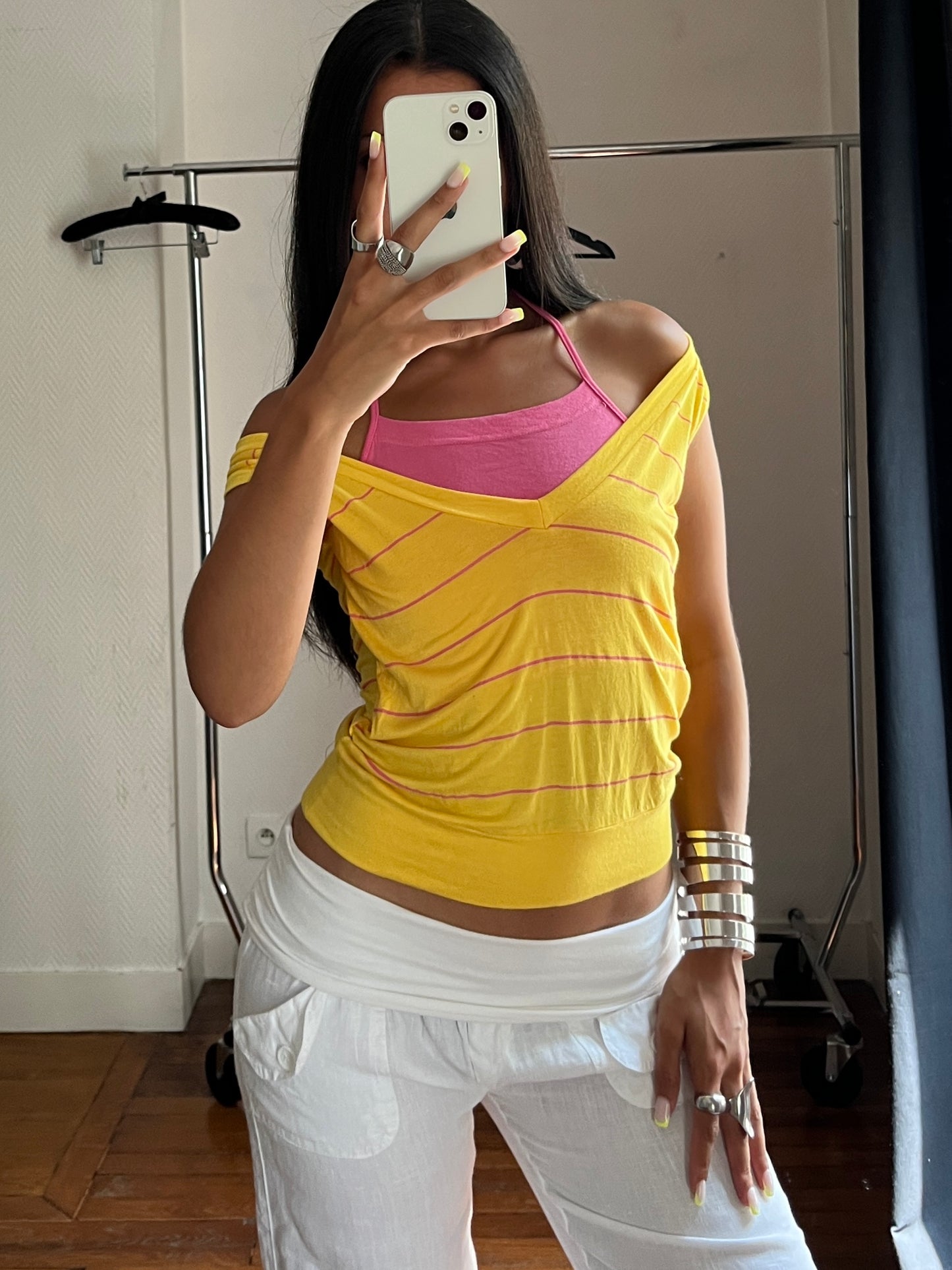 Vintage layered top