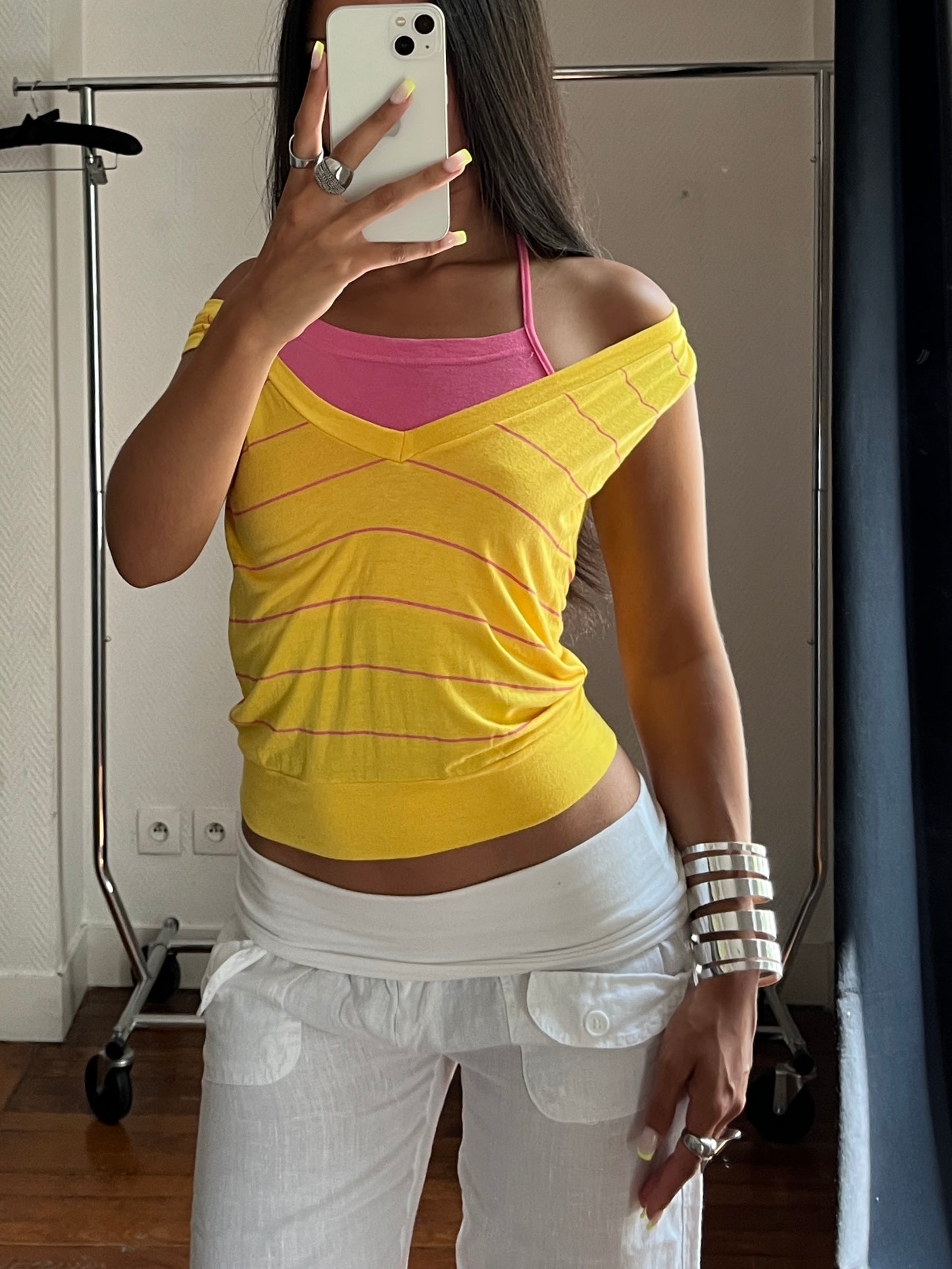 Vintage layered top