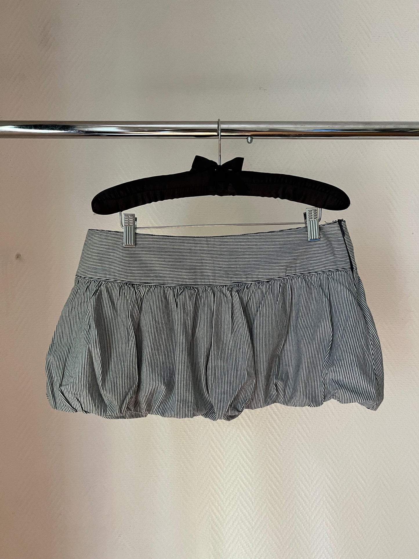 Vintage striped bubble skirt