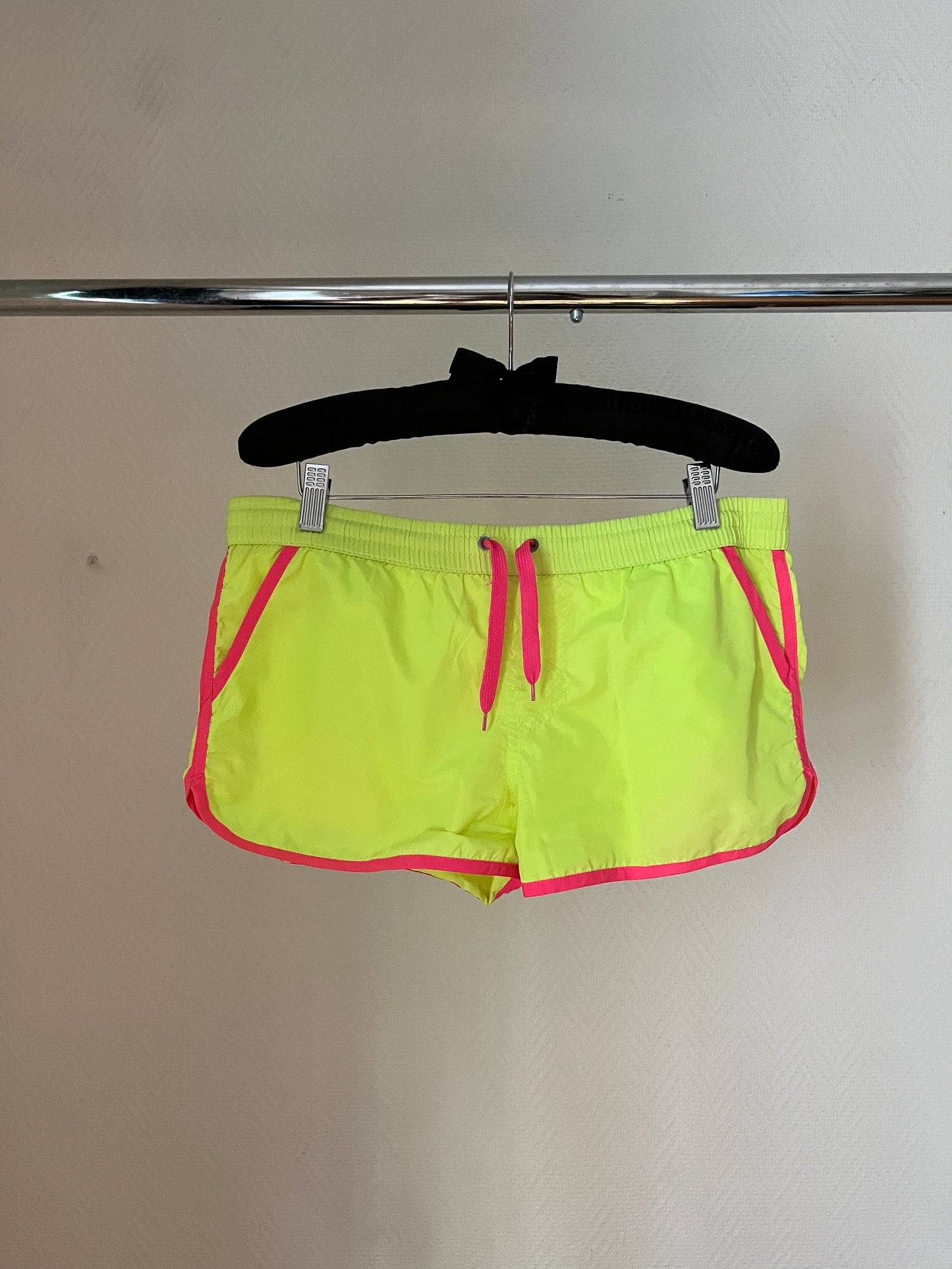 Vintage neon yellow shorts
