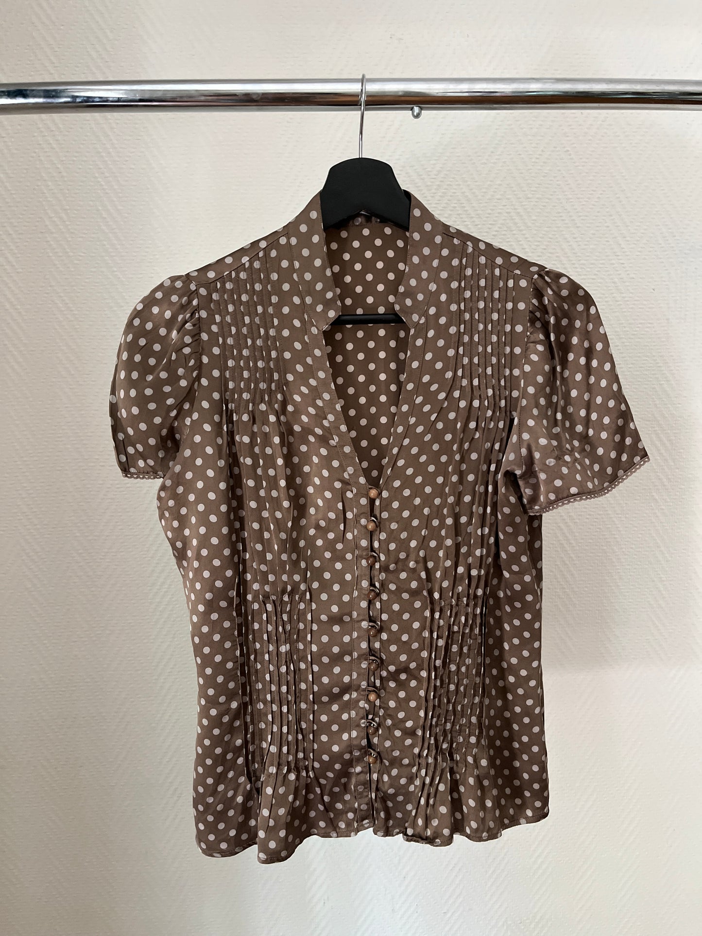 Vintage polka dot shirt