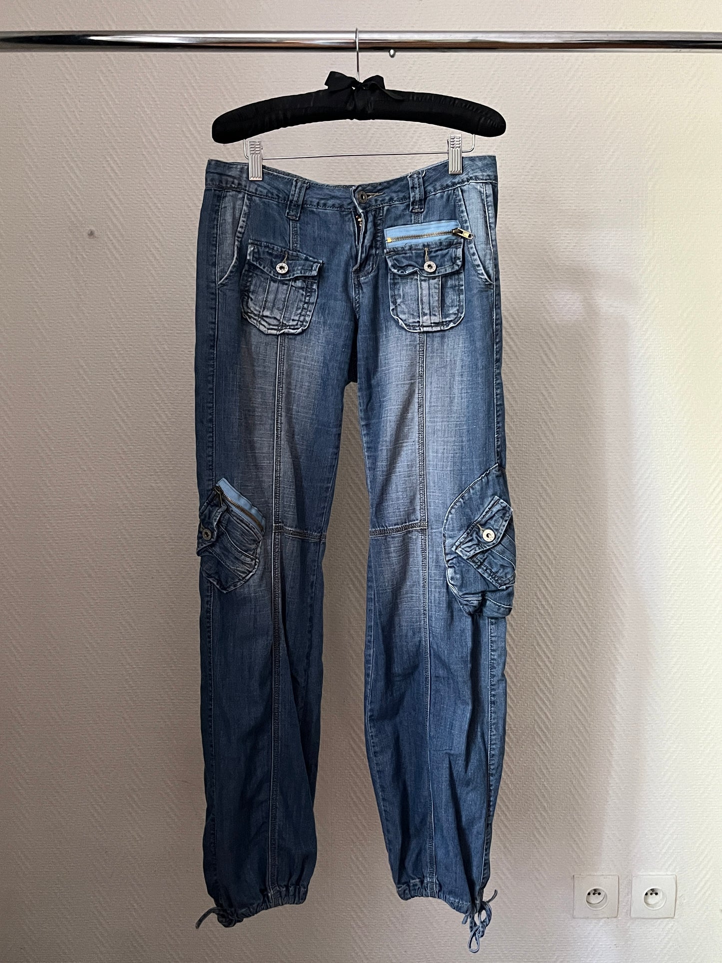 Vintage blue jeans