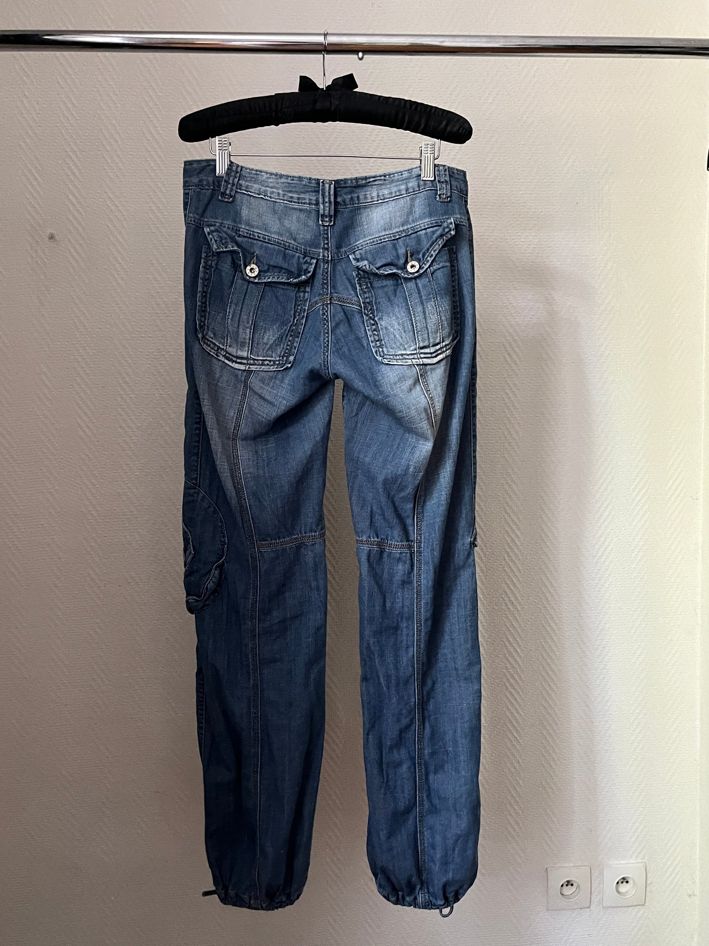 Vintage blue jeans