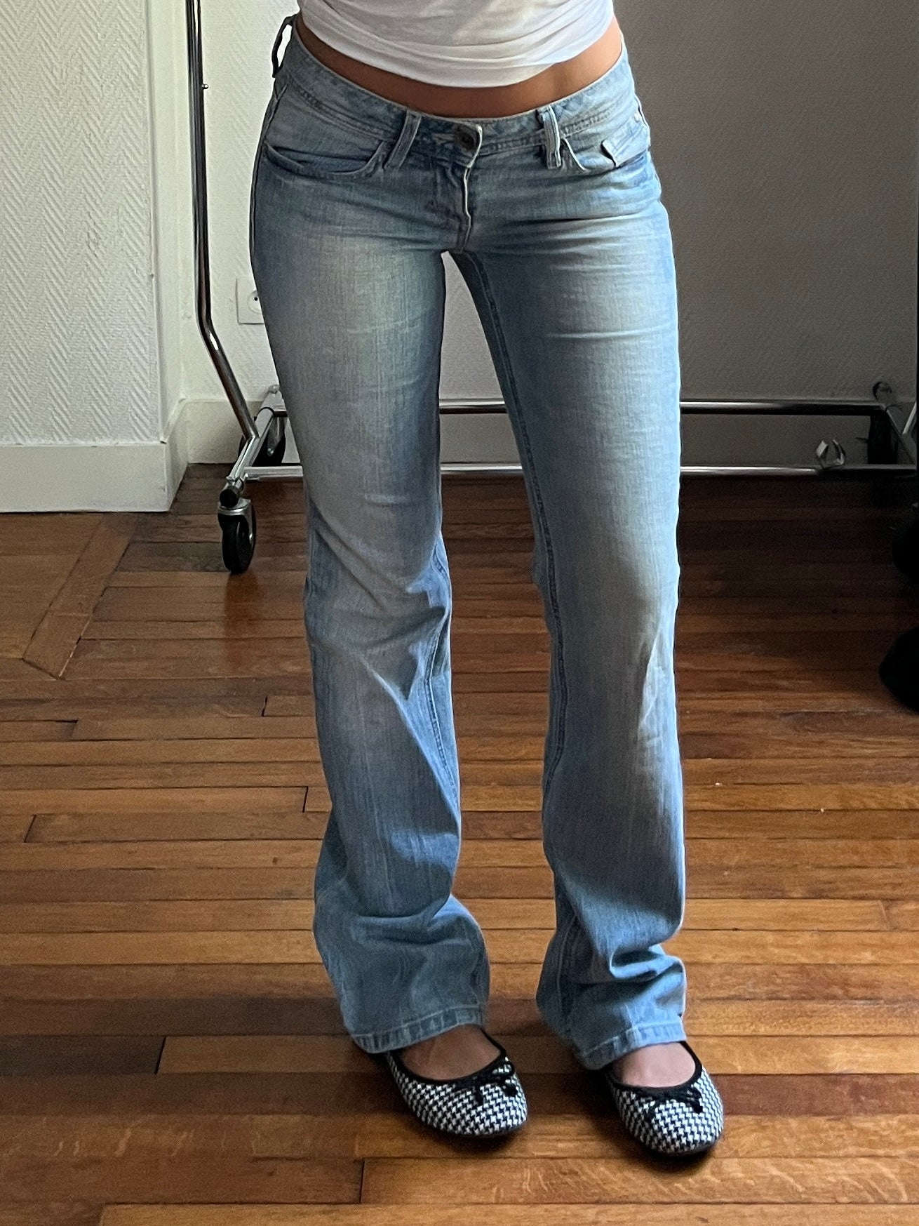 Vintage Esprit low raised blue jeans