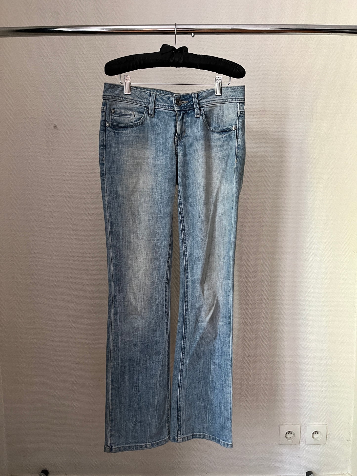 Vintage Esprit low raised blue jeans