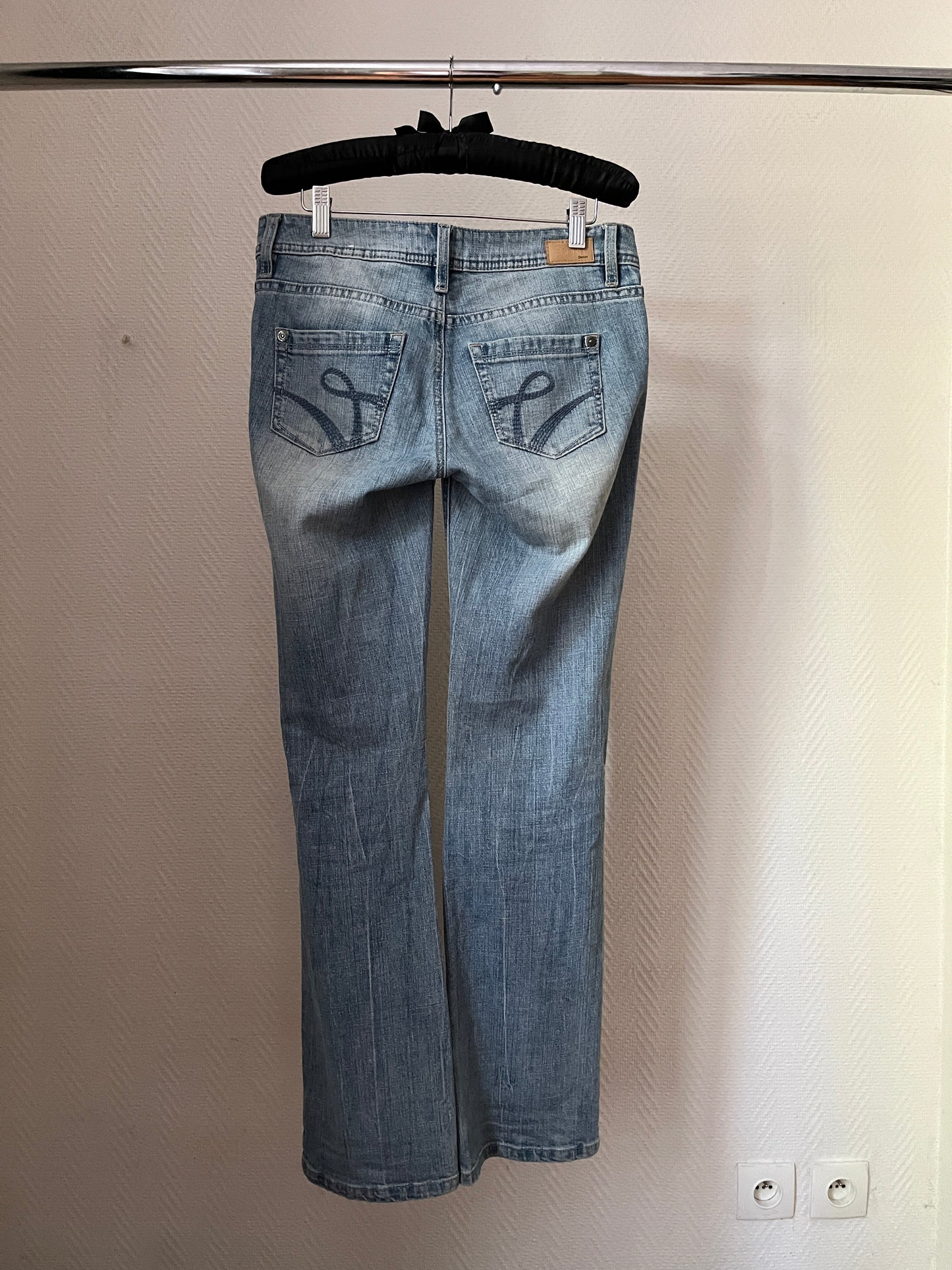 Vintage Esprit low raised blue jeans