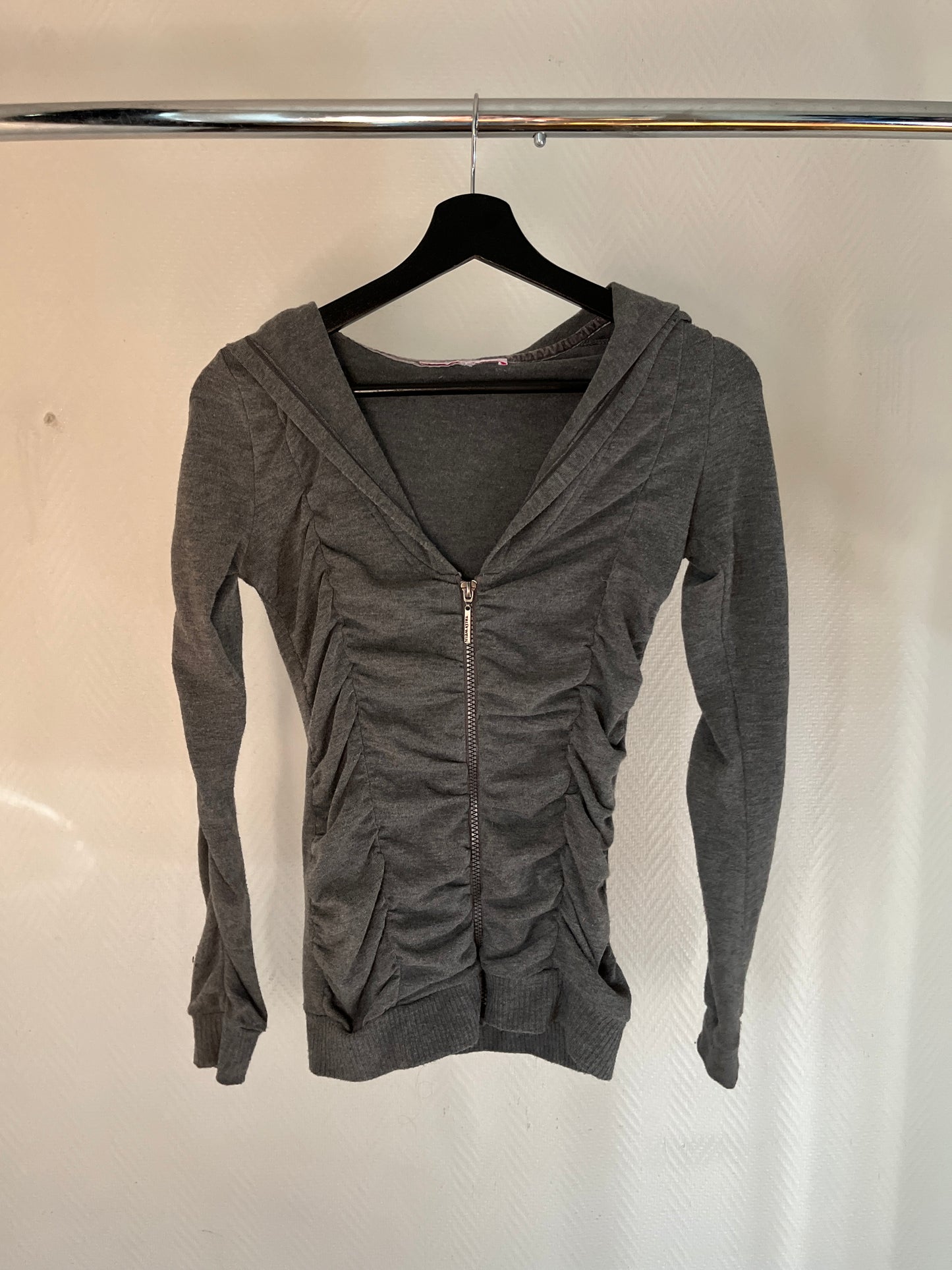 Vintage grey zip up jacket