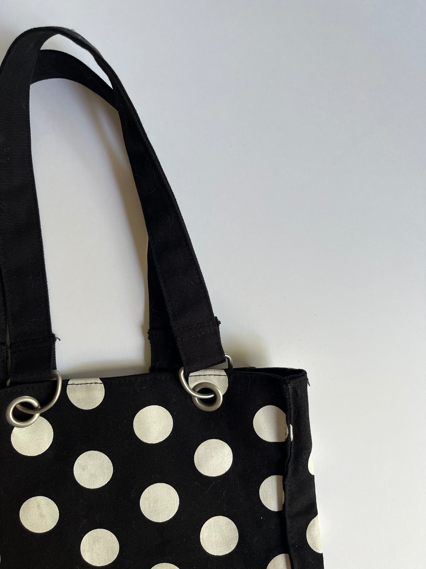 Vintage polka dot small bag