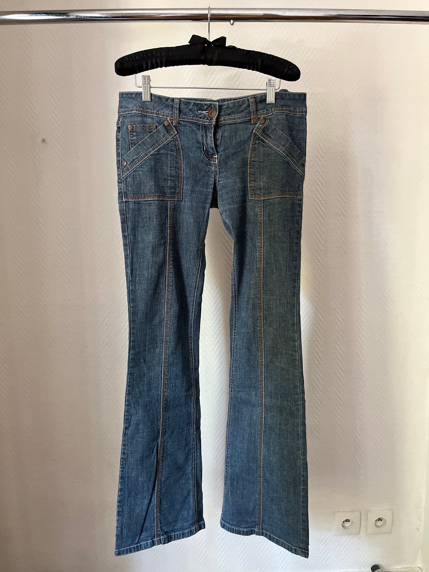 Vintage blue jeans