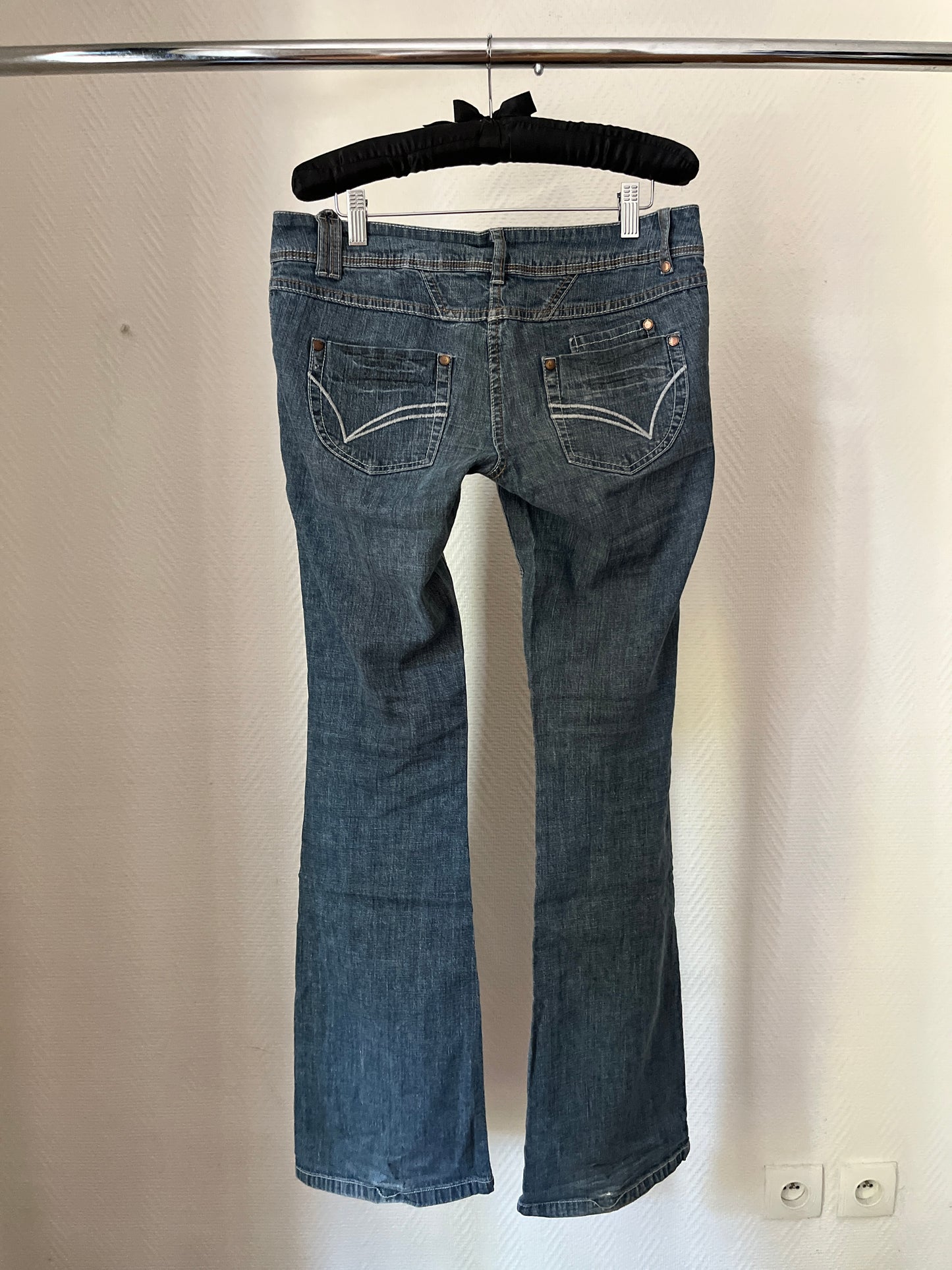 Vintage blue jeans