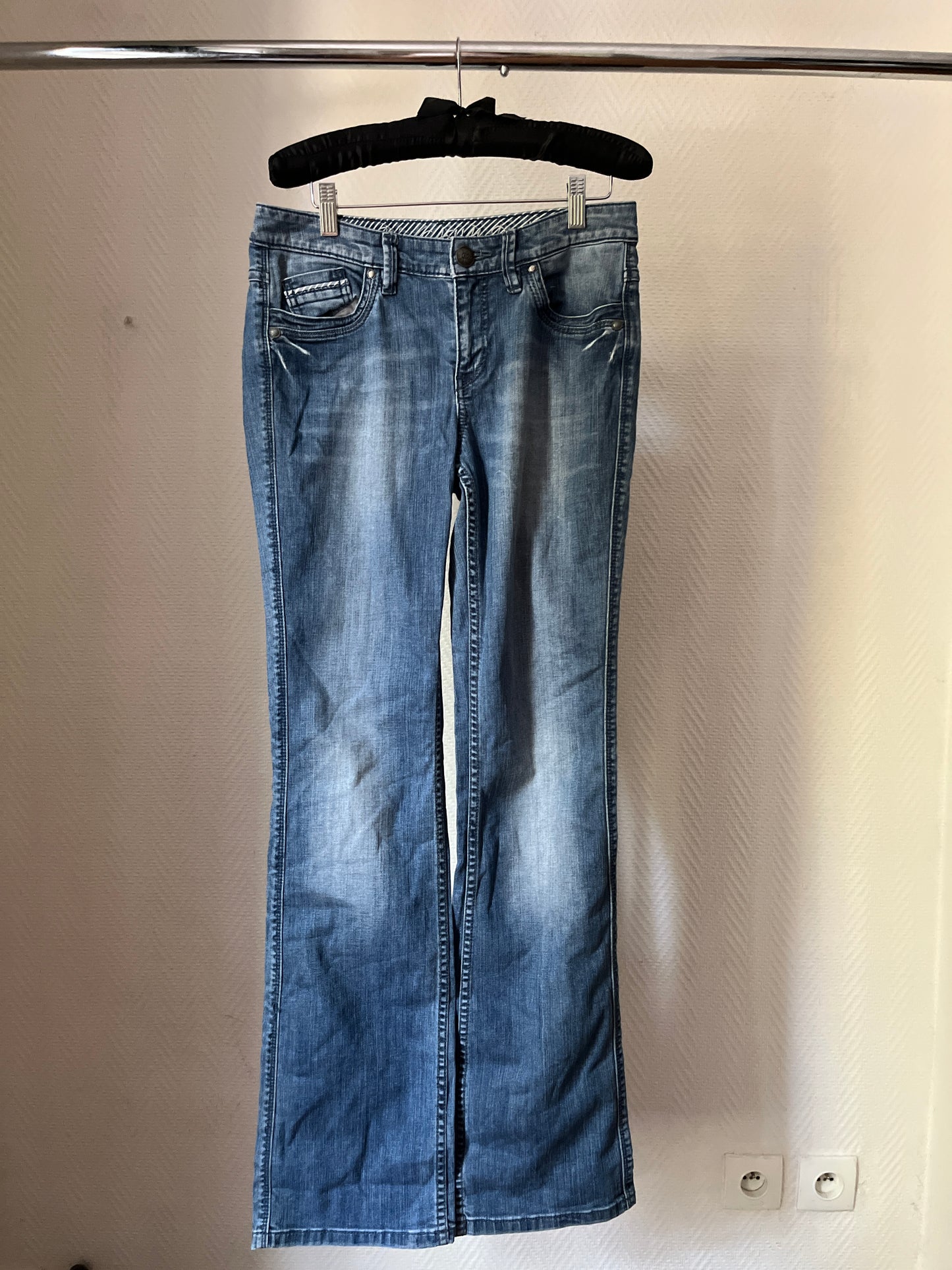 Vintage blue jeans