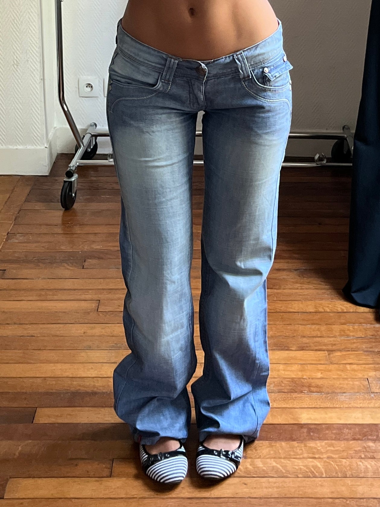 Vintage blue jeans