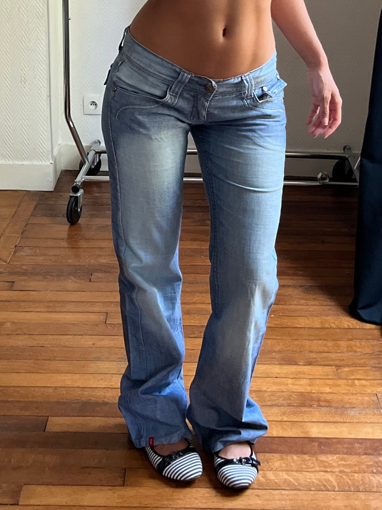 Vintage blue jeans