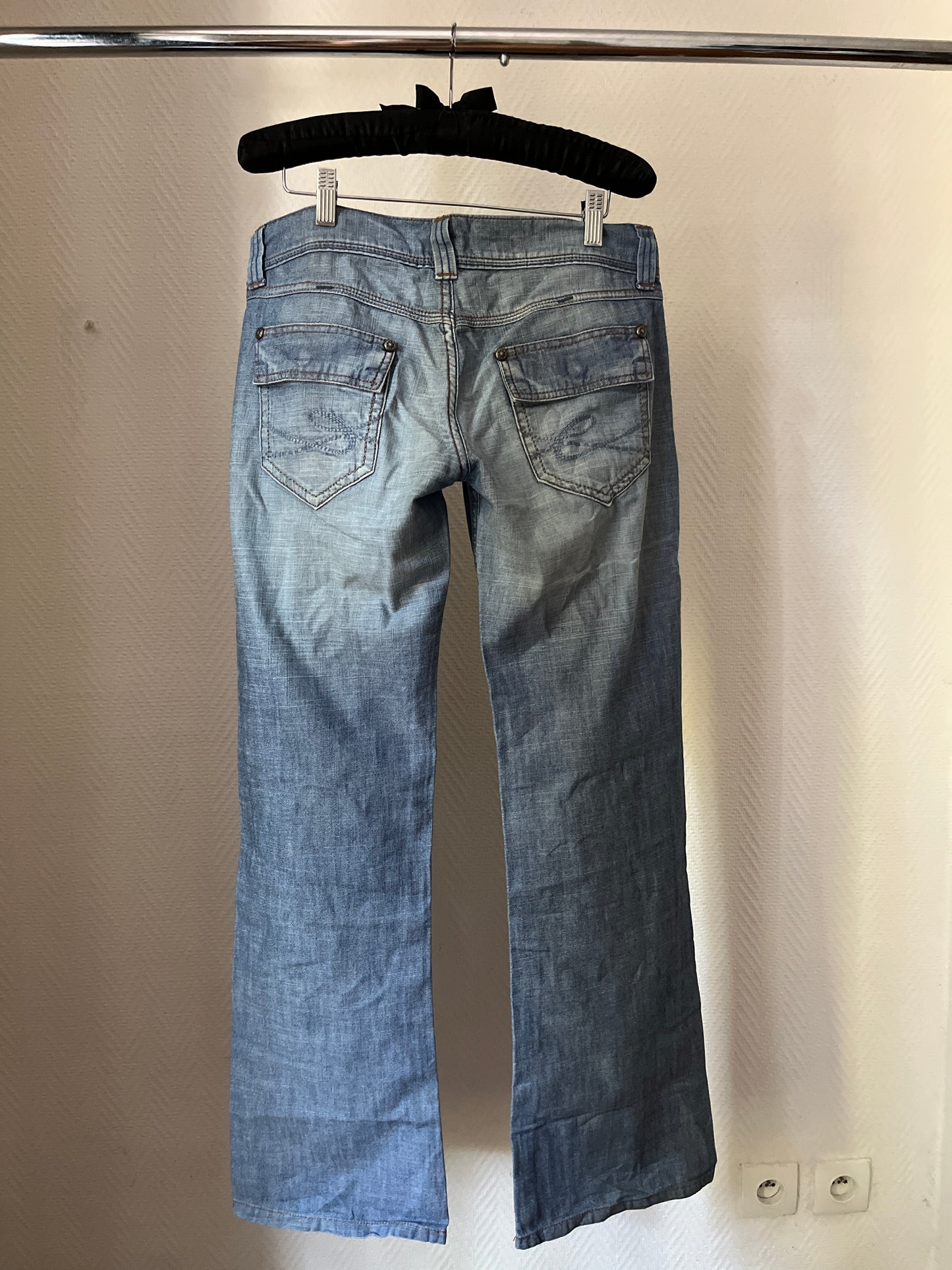 Vintage blue jeans