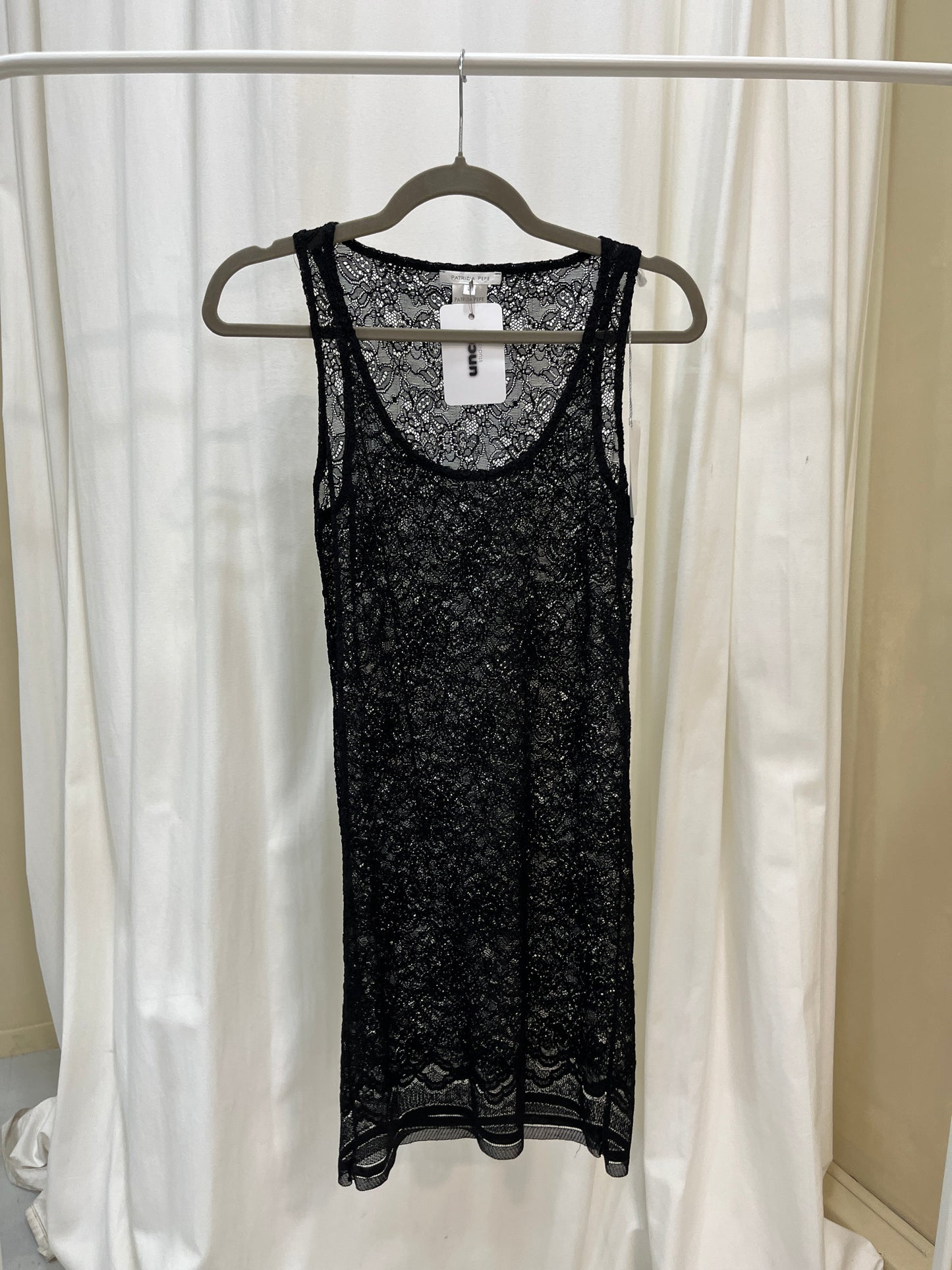 Vintage Patrizia Pepe lace mini dress