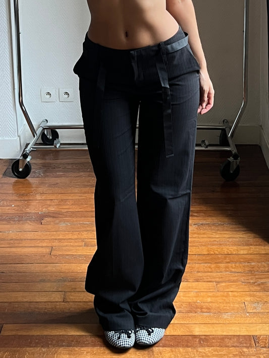 Vintage black straight pants