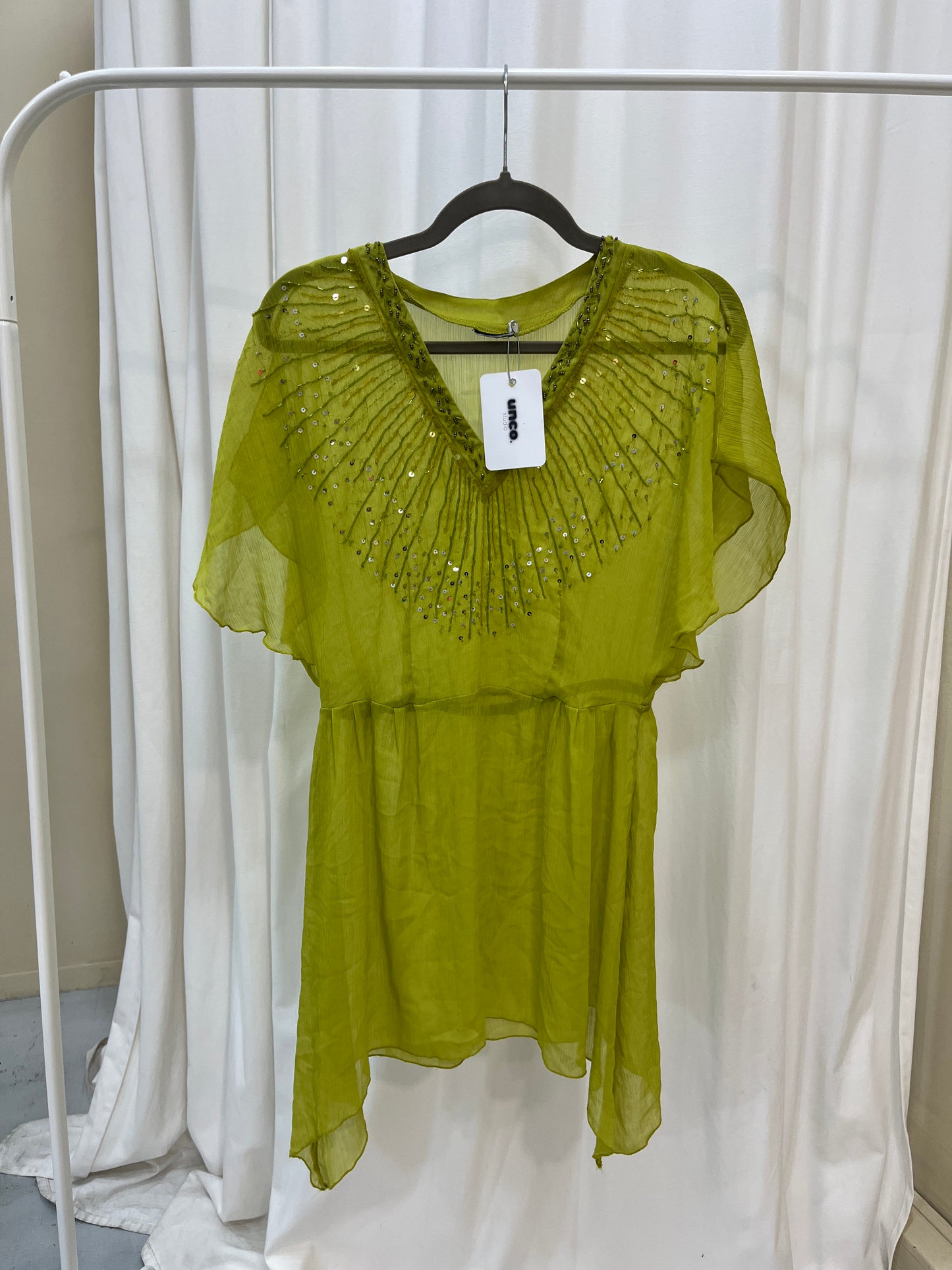 Vintage see-through beach dress