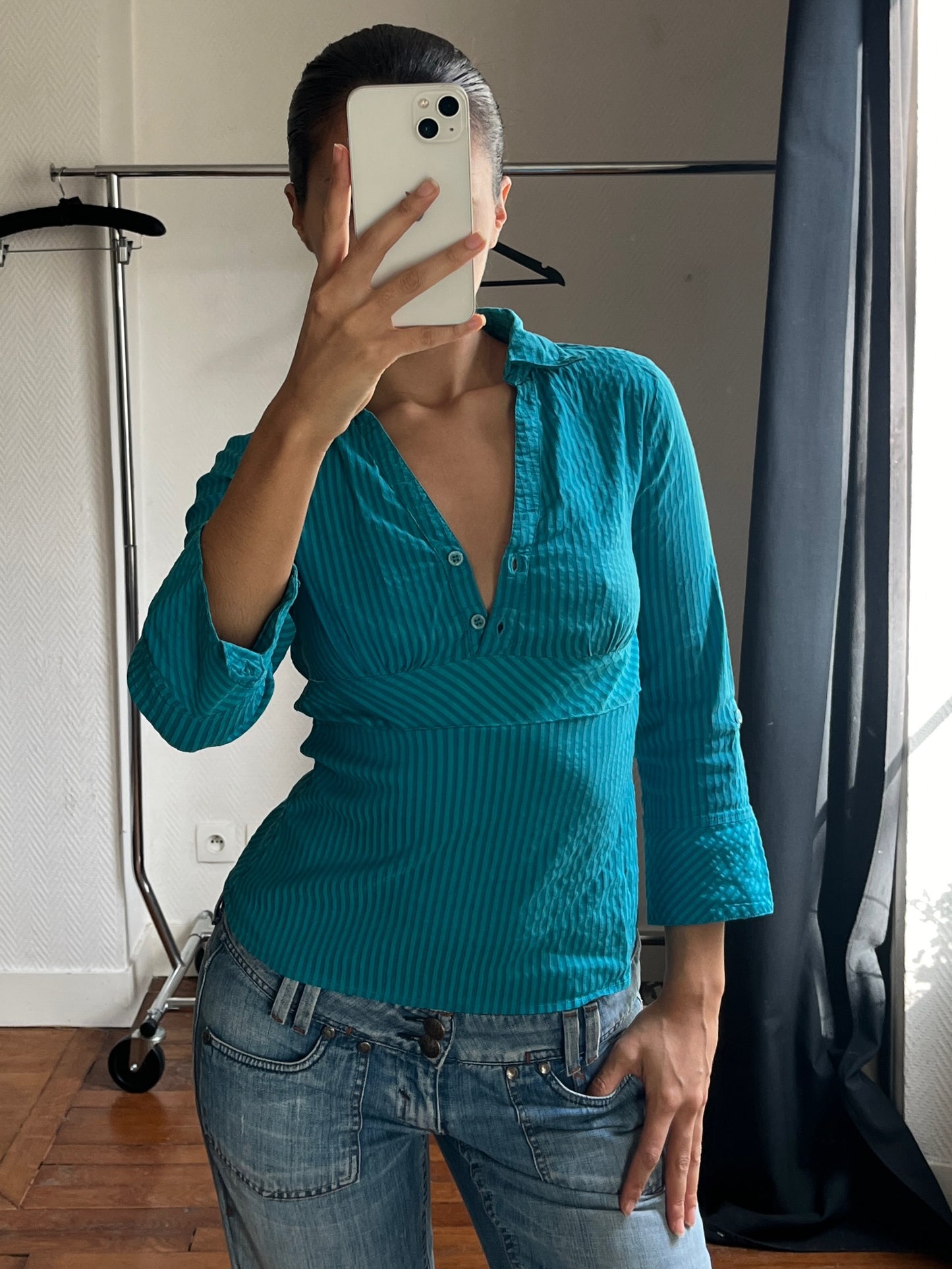 Vintage blue shirt
