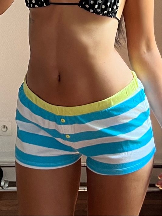Vintage striped shorts