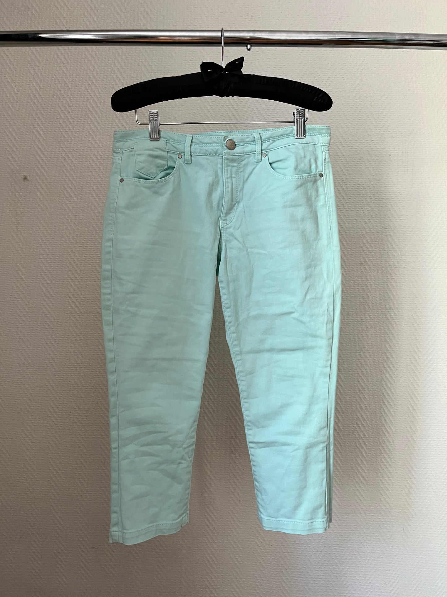 Vintage mint capri pants