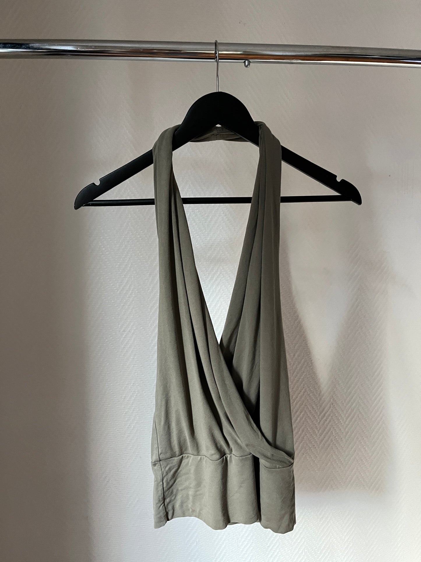Vintage khaki halter top
